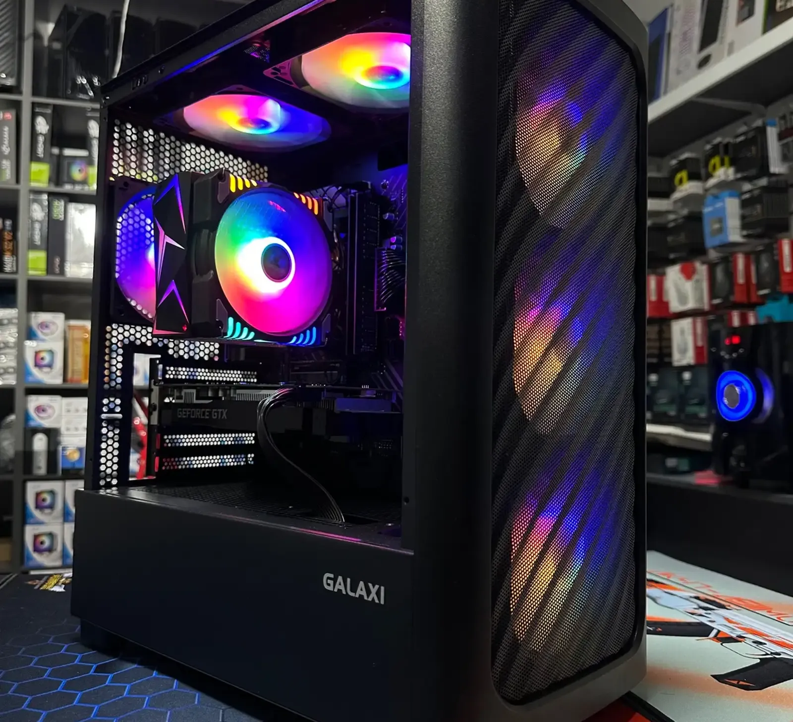 Игровой ПК Core i5 14400F / B760 / RTX 2060 SUPER / OZU 32G / SSD 1TB /