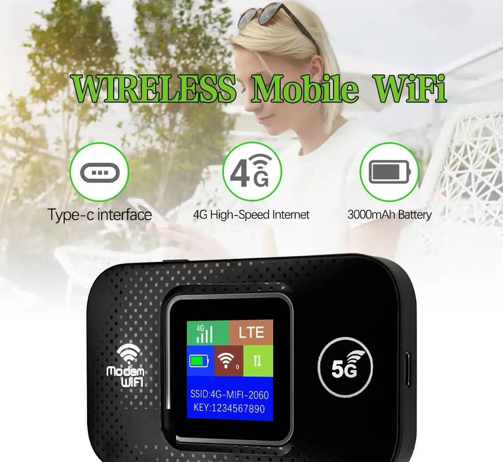Беспроводной карманный Wifi Wireless mobile