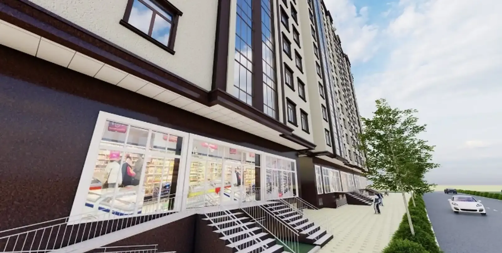 2-комн. квартира, 4 этаж, 43 м², бозори Сафина