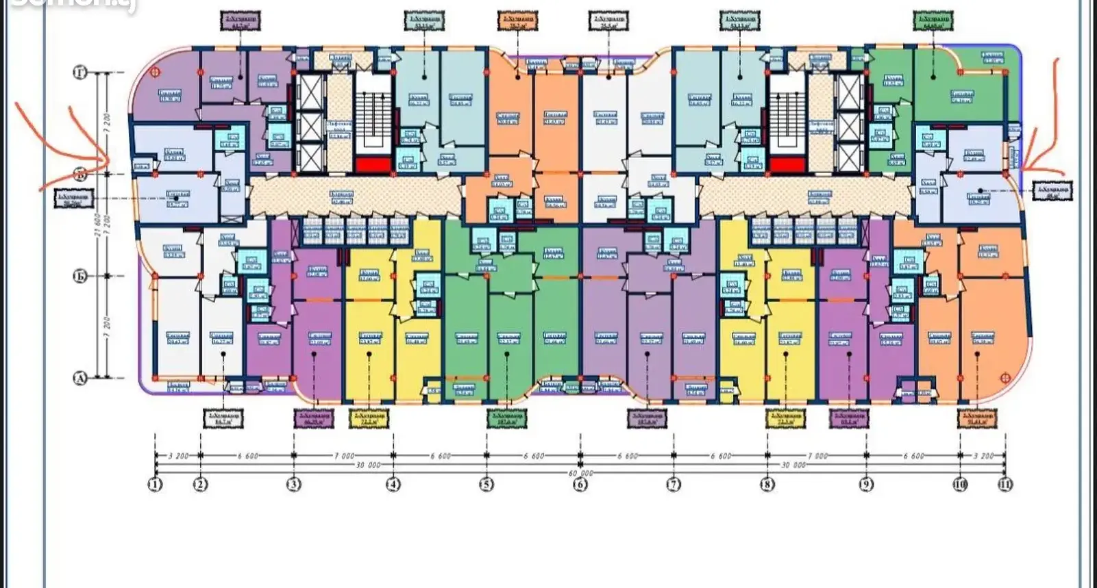 2-комн. квартира, 2 этаж, 72 м², Спартак, за Ёваром