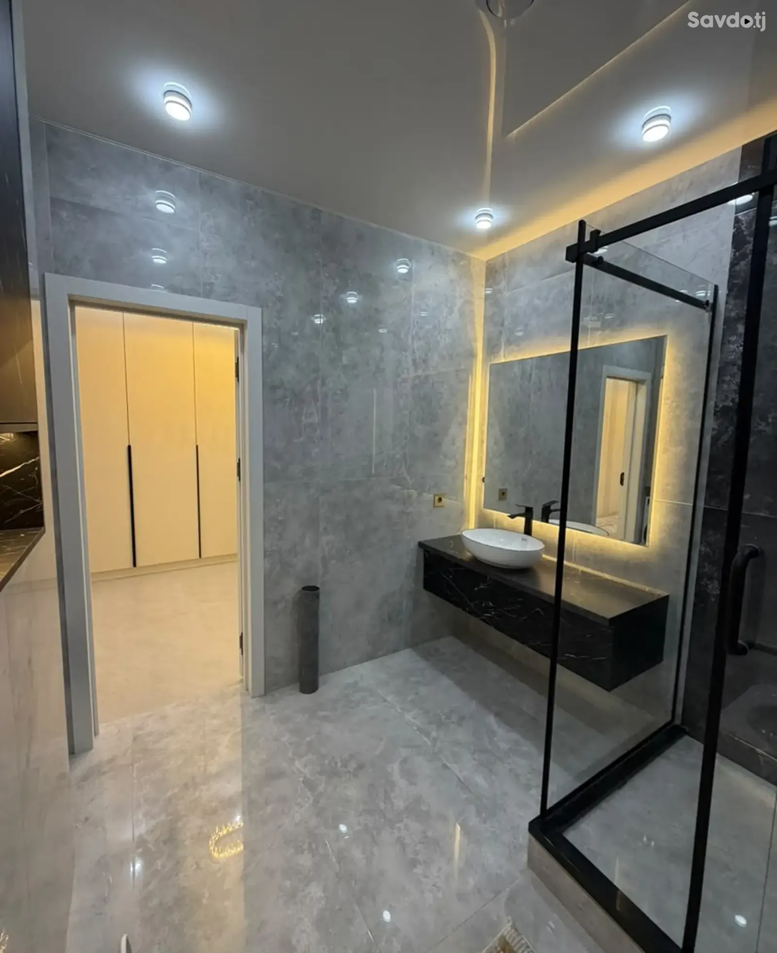 2-комн. квартира, 5 этаж, 63м², Сомони