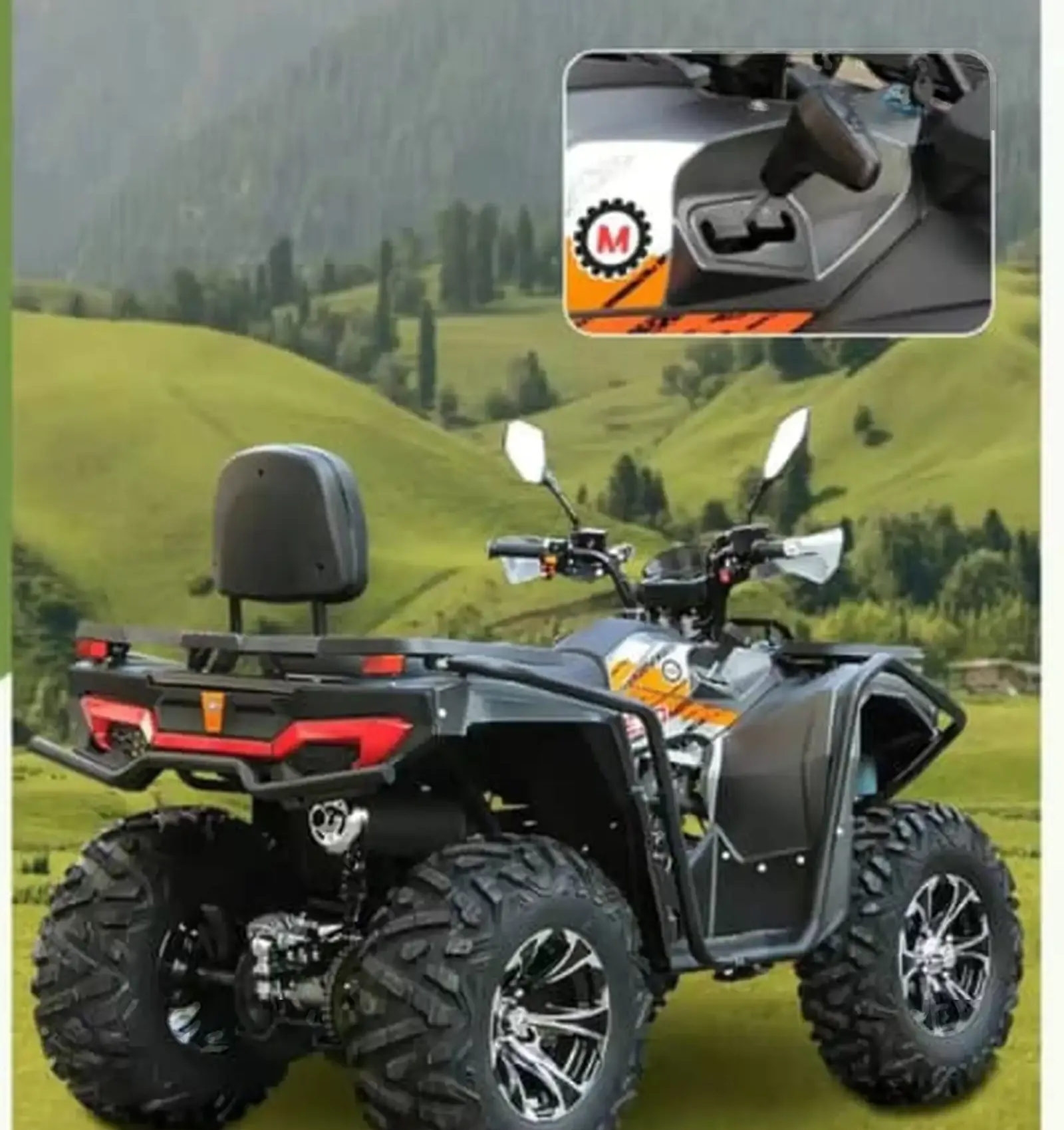 Квадроцикл atv zongshen tundra