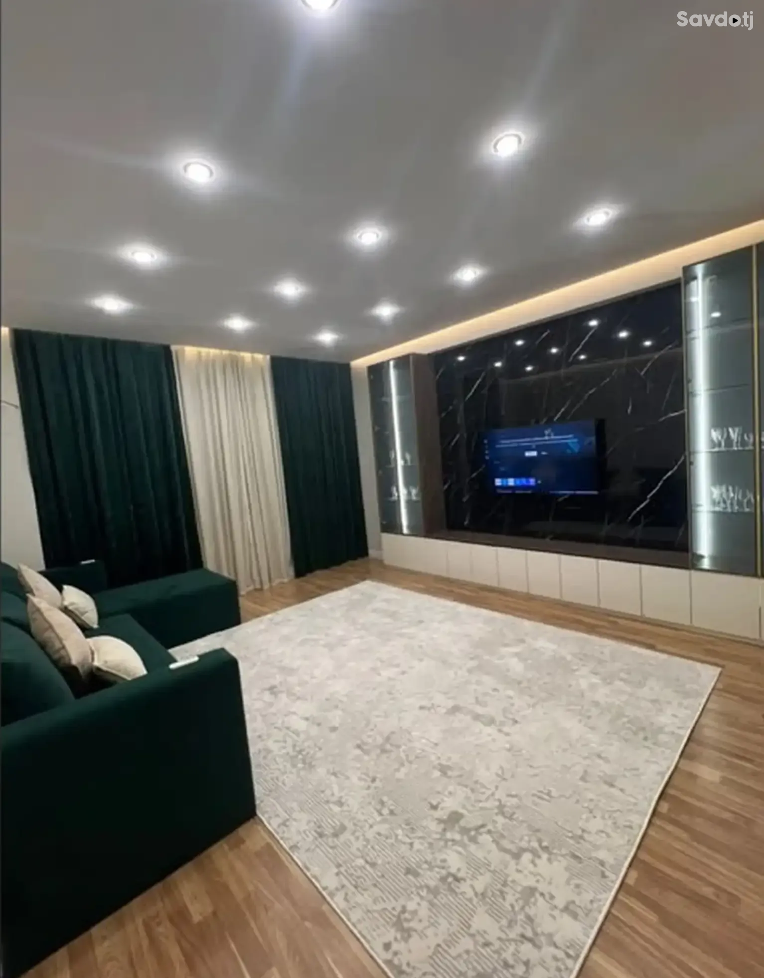 2-комн. квартира, 5 этаж, 93м², Сомони