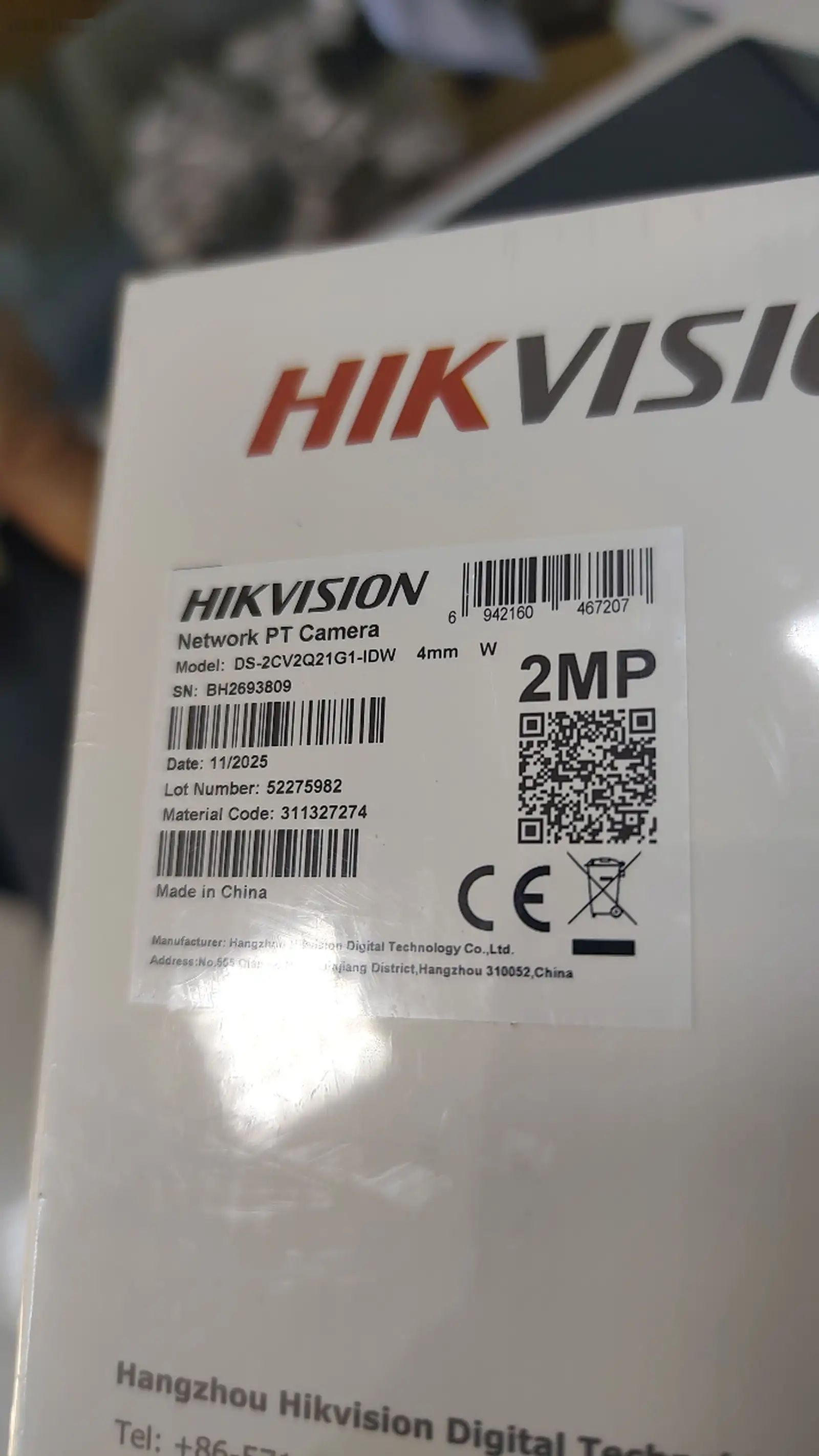 Камера видеонаблюдения Hikvision Wifi
