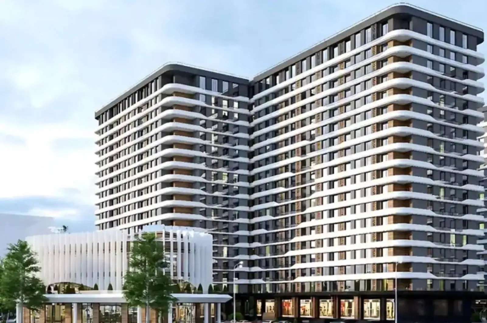 2-комн. квартира, 13 этаж, 91 м², Сино