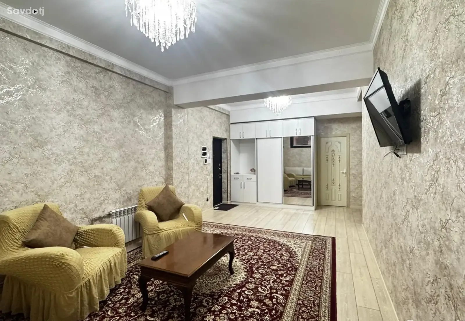 3-комн. квартира, 9 этаж, 130м², Сомони