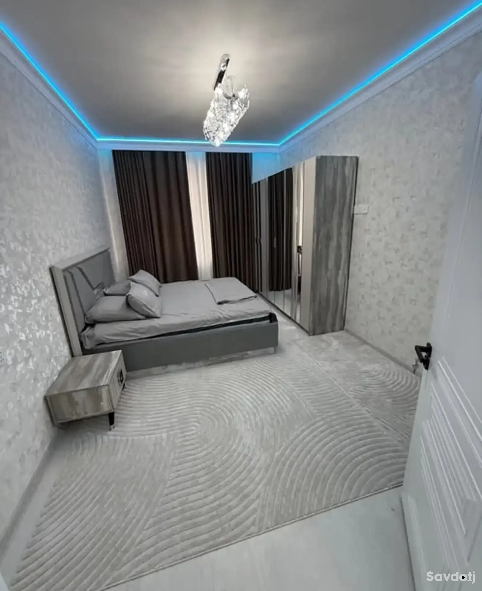 2-комн. квартира, 19 этаж, 96м², Сомони