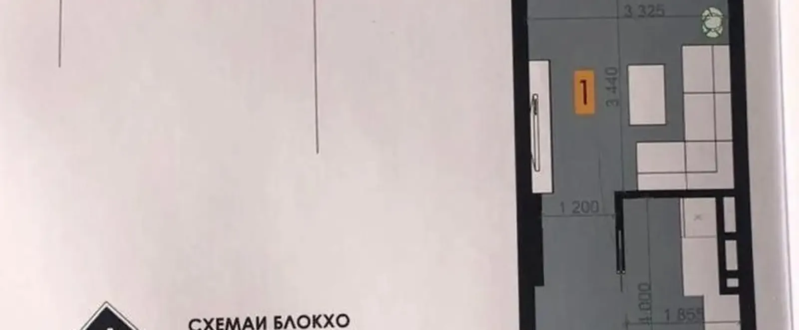 1-комн. квартира, 14 этаж, 46 м², 82мкр