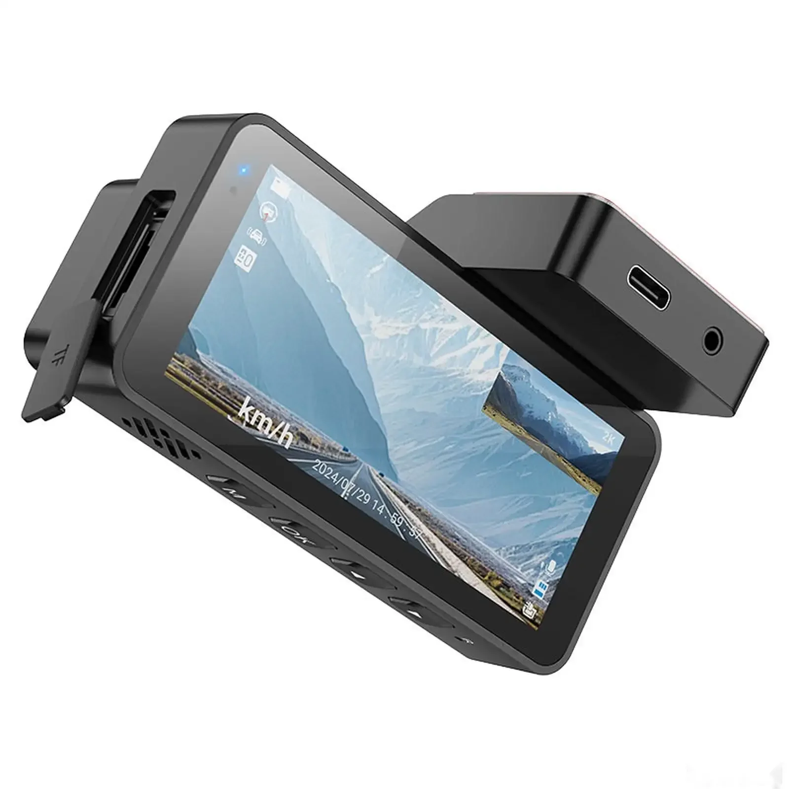 Видеорегистратор Hoco DV12 GPS Wi-Fi — фото 2