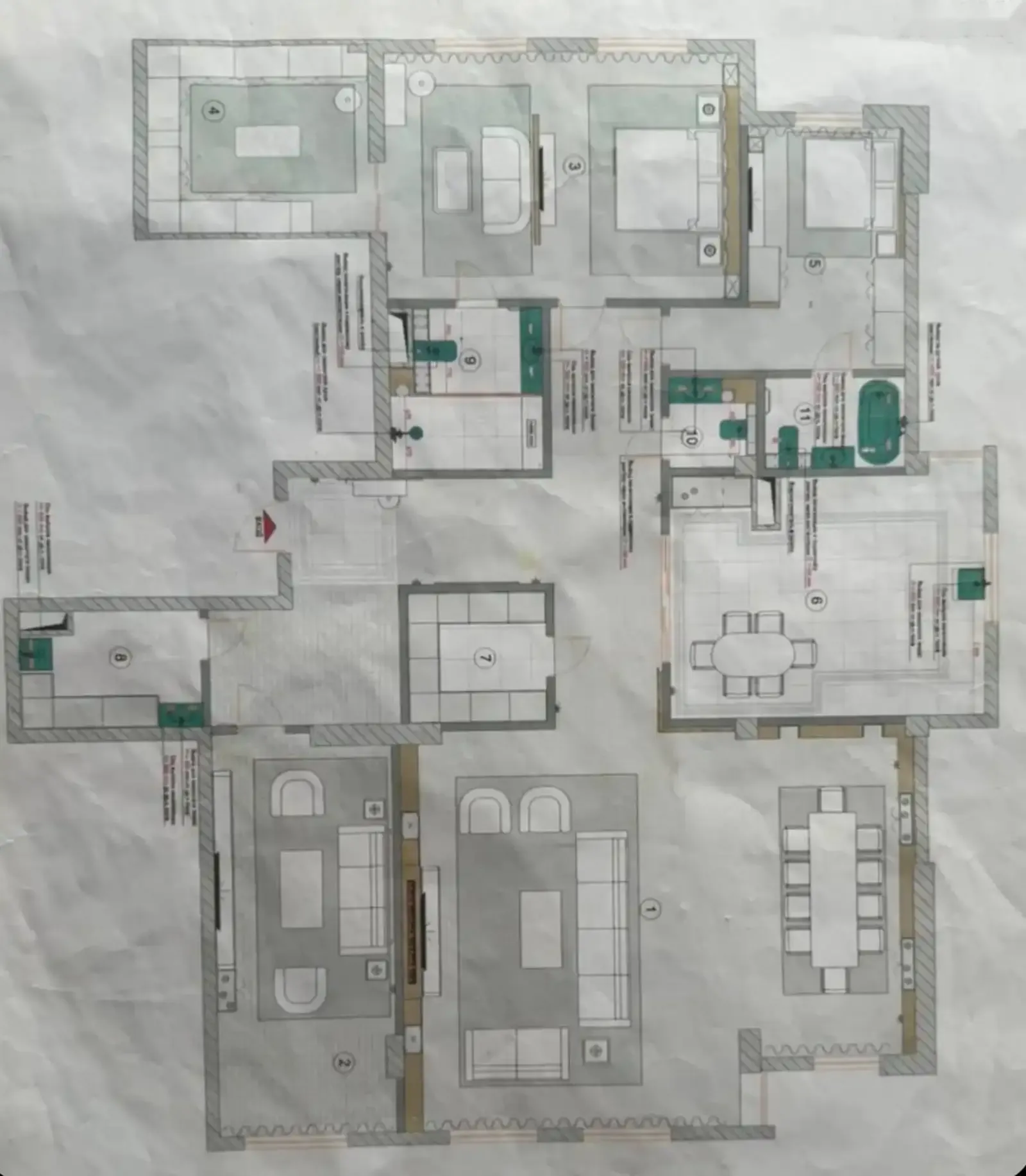 4-комн. квартира, 6 этаж, 254 м², И. Сомони