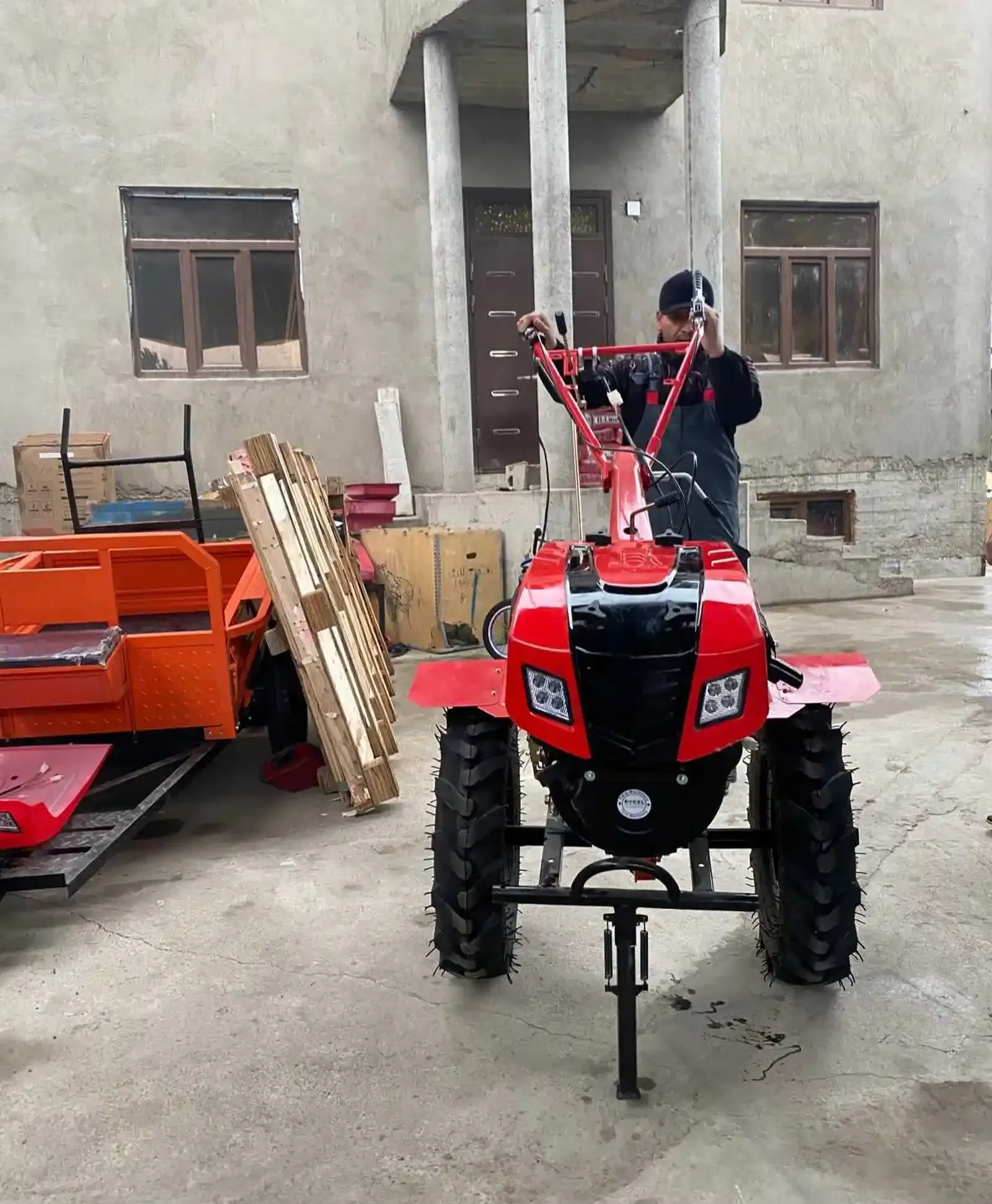 Мотоблок дизельный 192f 13HP