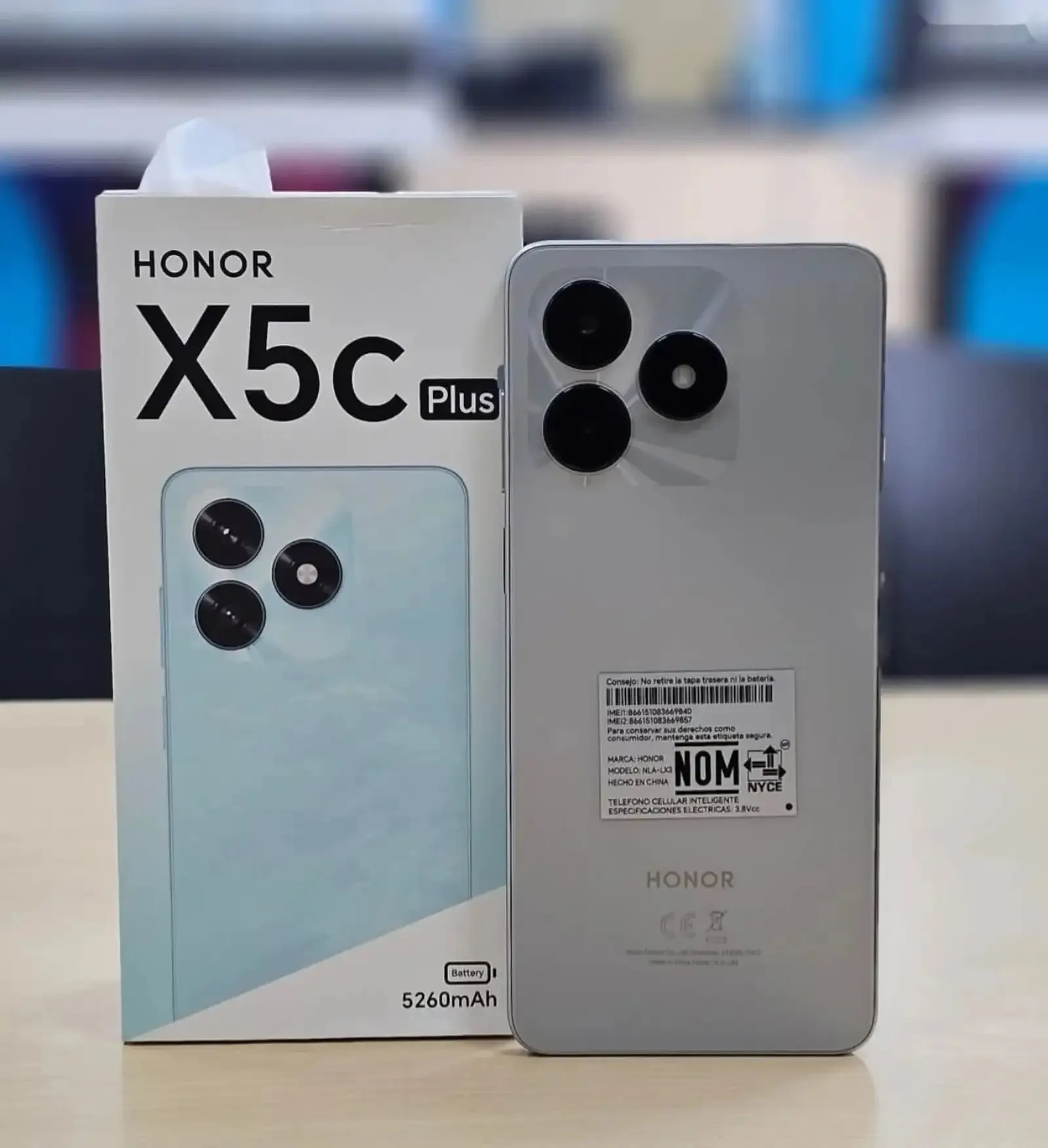 Huawei Honor X5c plus 128Gb black 5300Мач