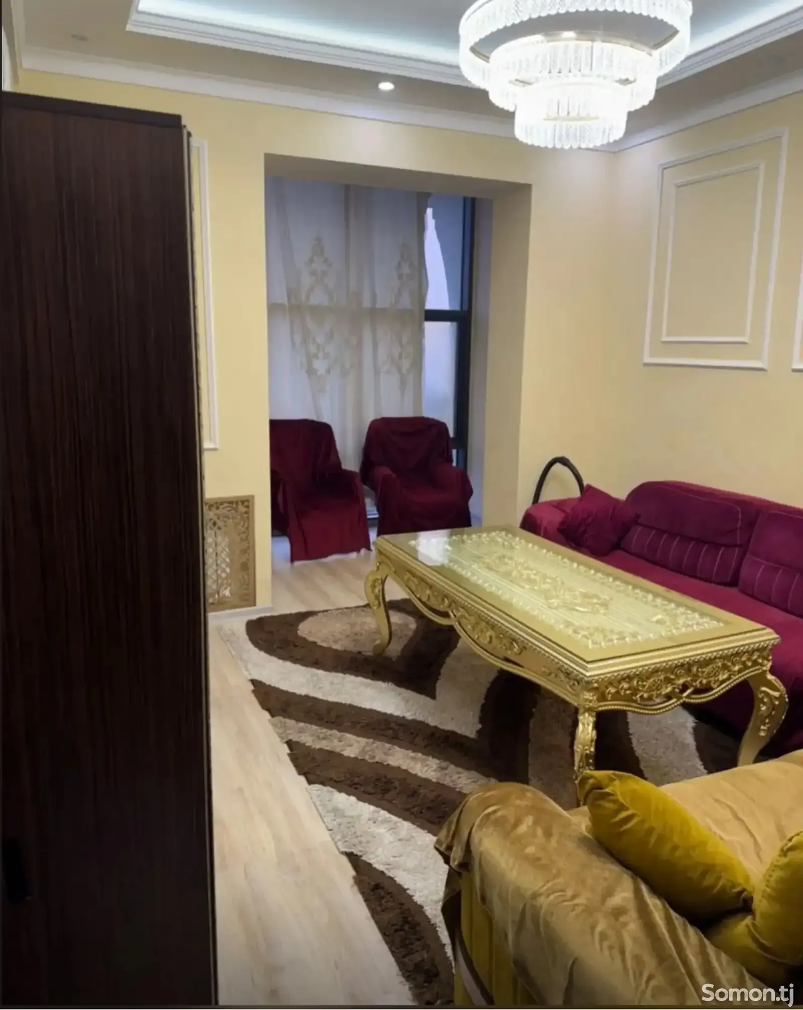 2-комн. квартира, 13 этаж, 60м², исмоил сомони