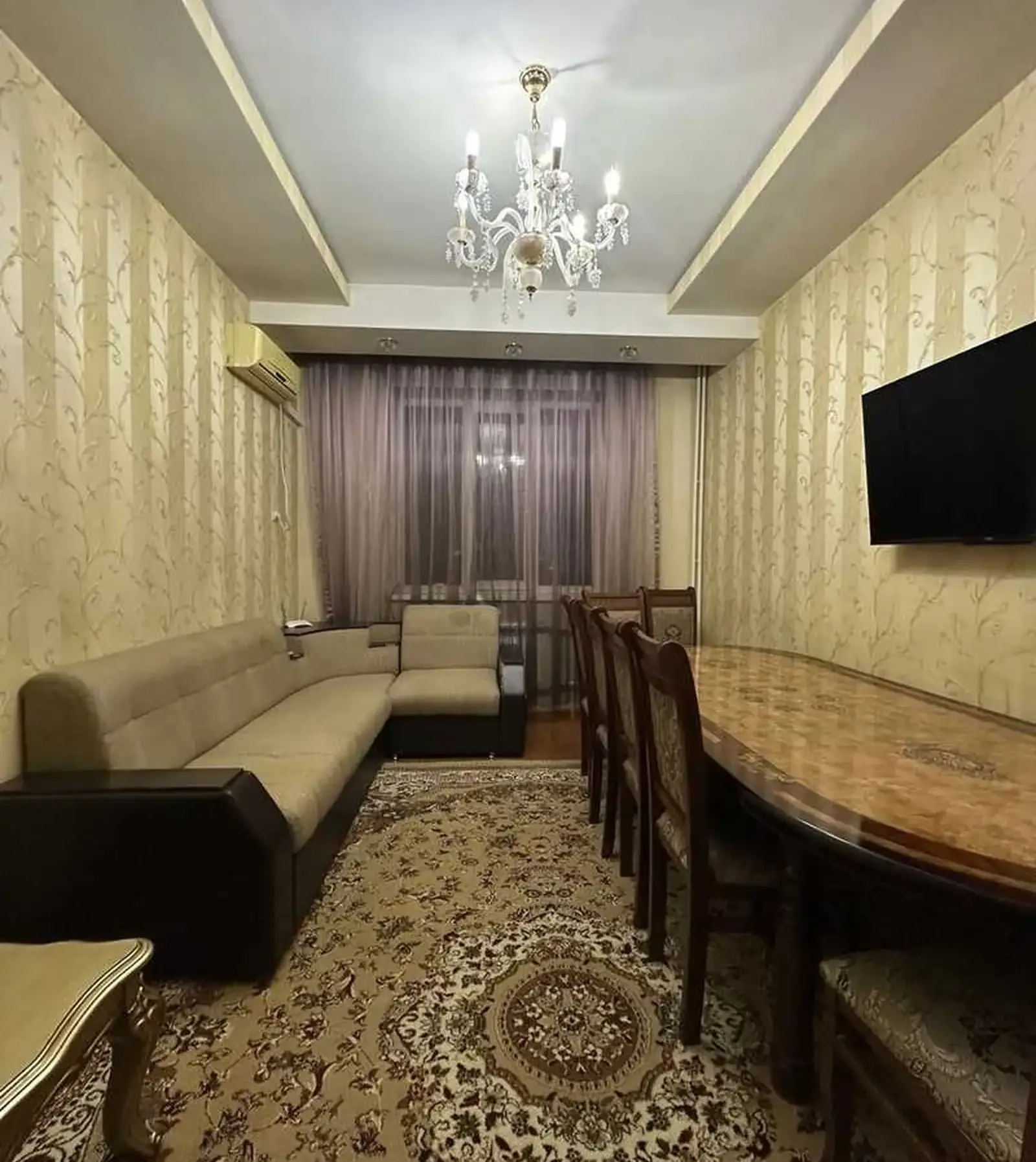 3-комн. квартира, 6 этаж, 106м², Сомони