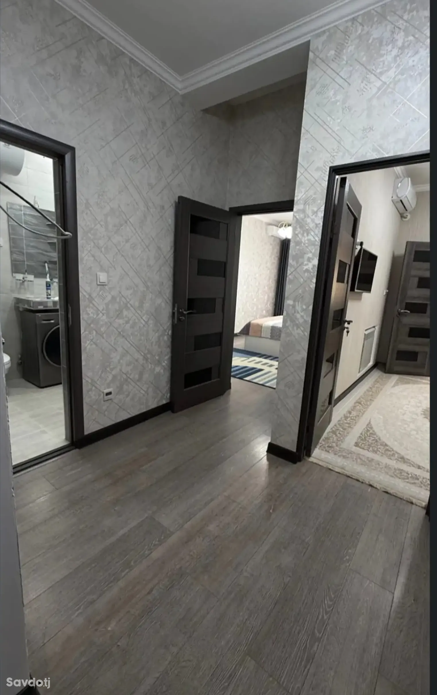 2-комн. квартира, 10 этаж, 50м², Сомони