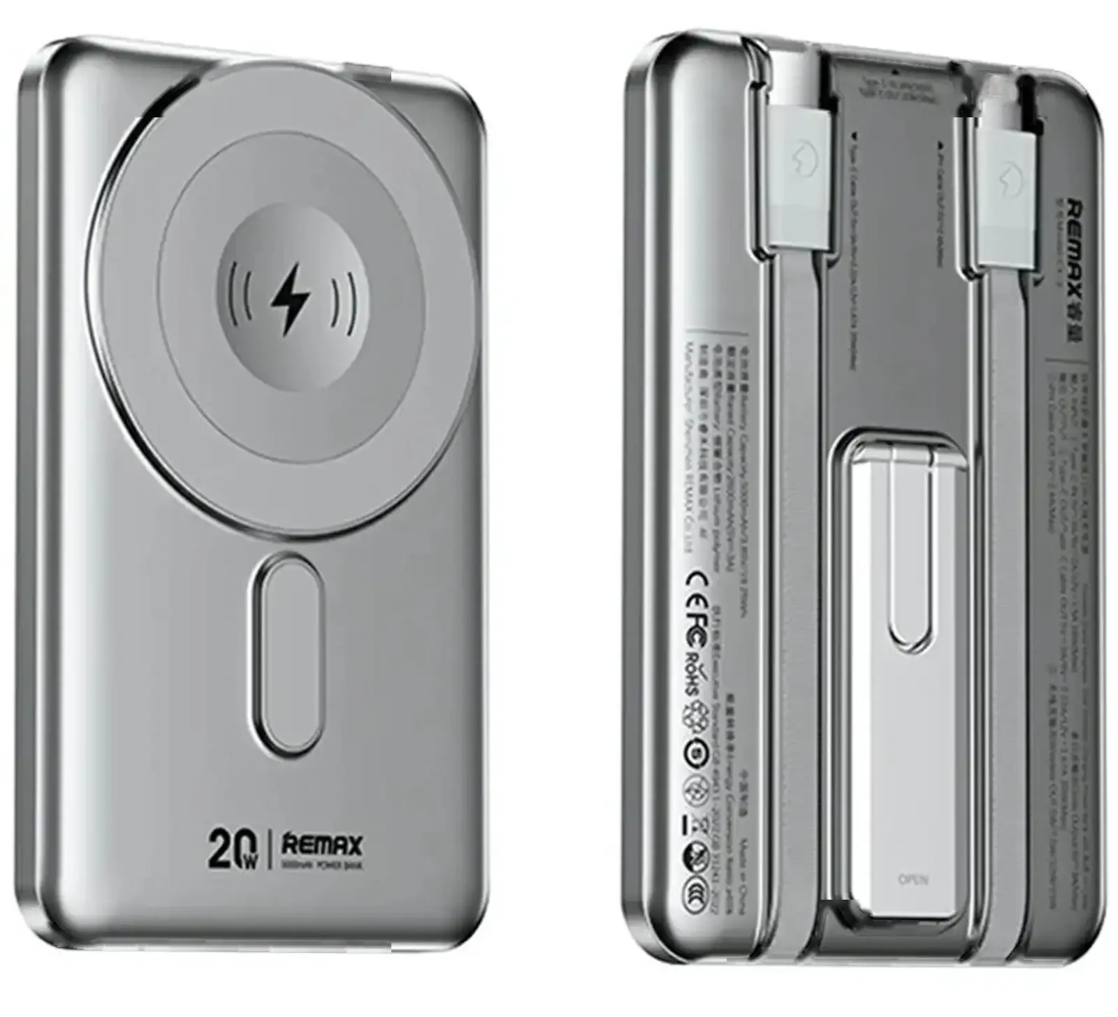 Магнитный повербанк Remax CX1 5000mAh