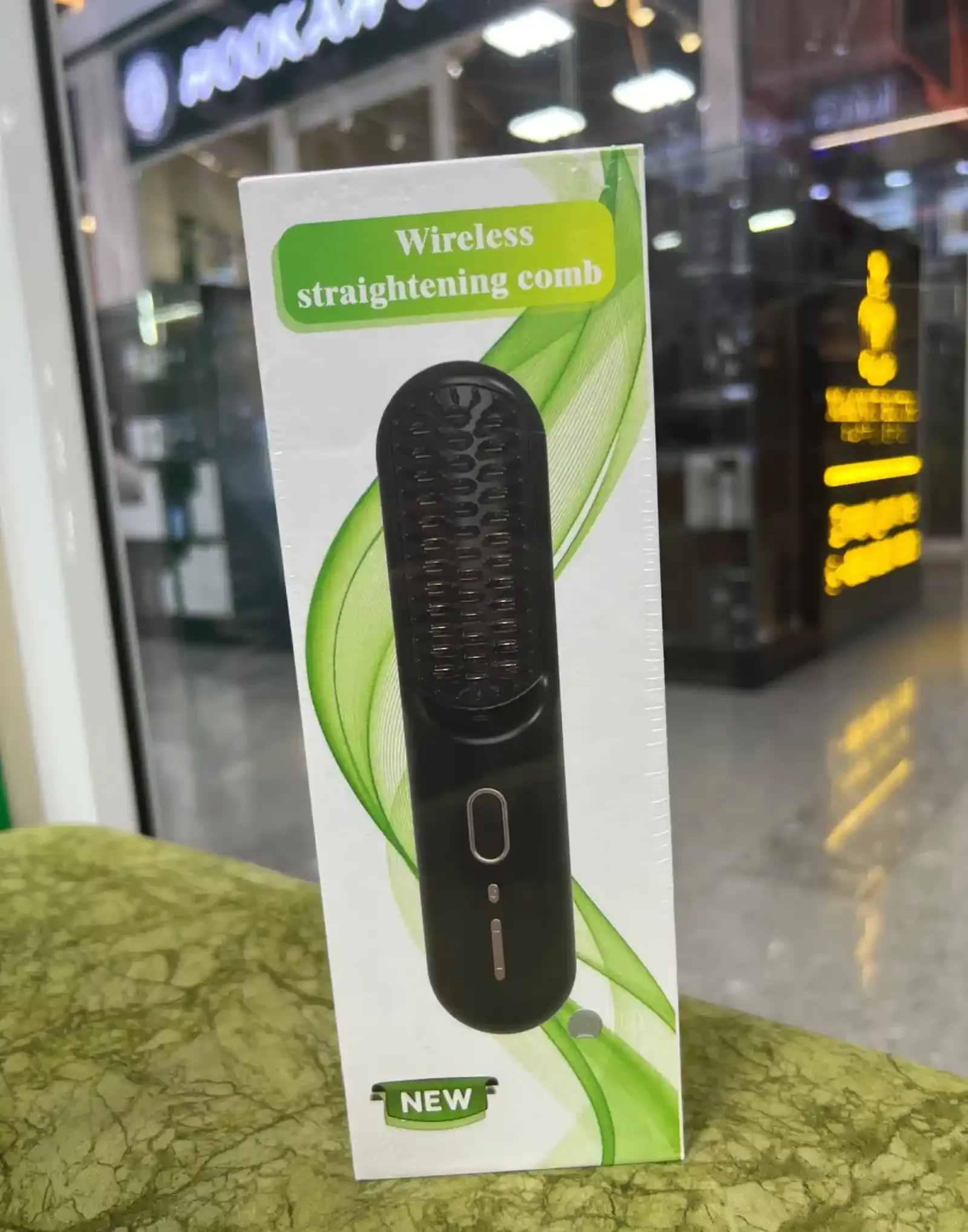 Портативная мини щетка для выпрямления Cordless straightening comb QL001