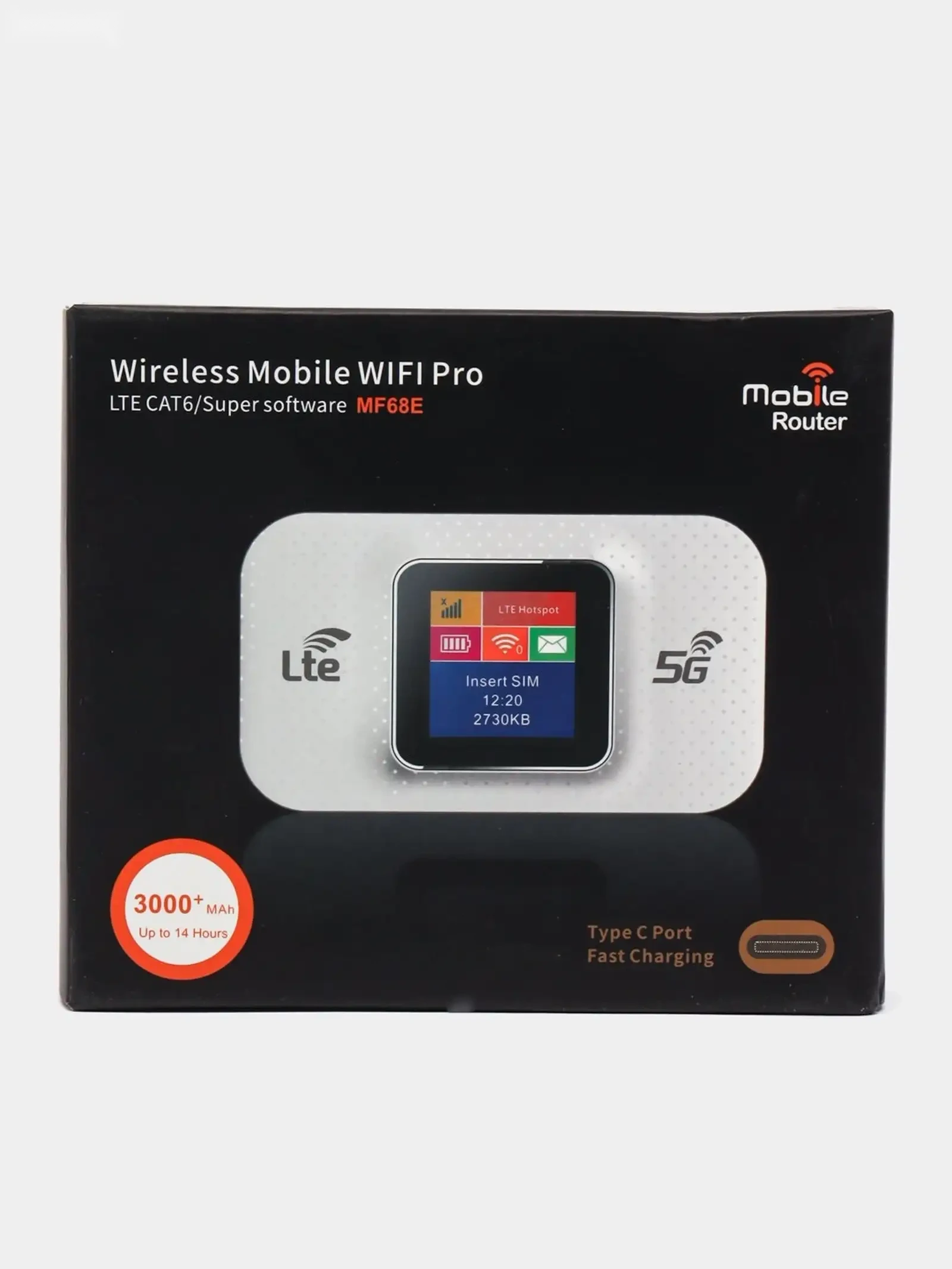 Карманный Wi-Fi роутер с поддержкой SIM-карты, Mi-Fi роутер 4G/5G LTE