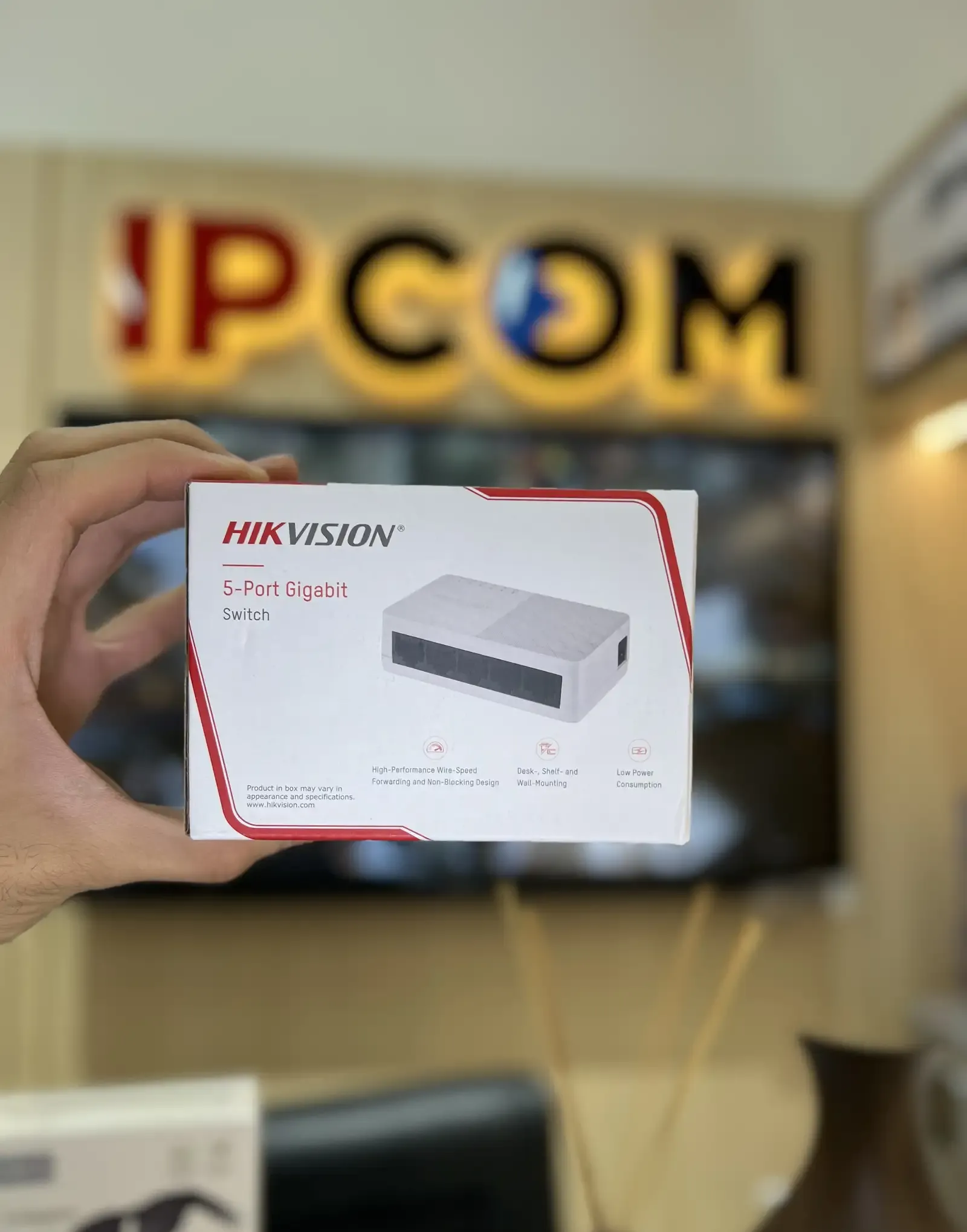 Коммутатор Switch Hikvision Gigabit DS-3E0505D-OO-STD