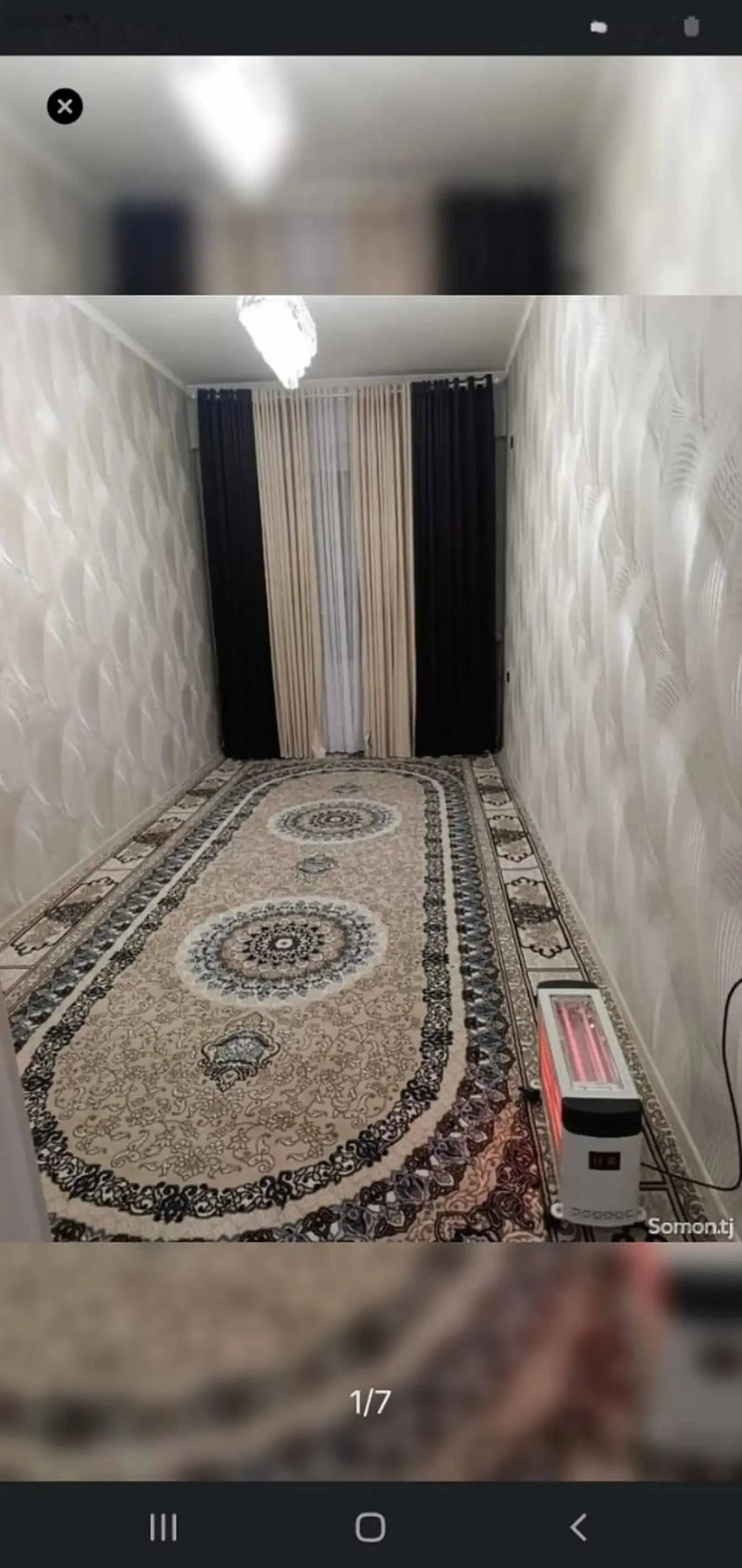 1-комн. квартира, Цокольный этаж, 30 м², Фирдавси
