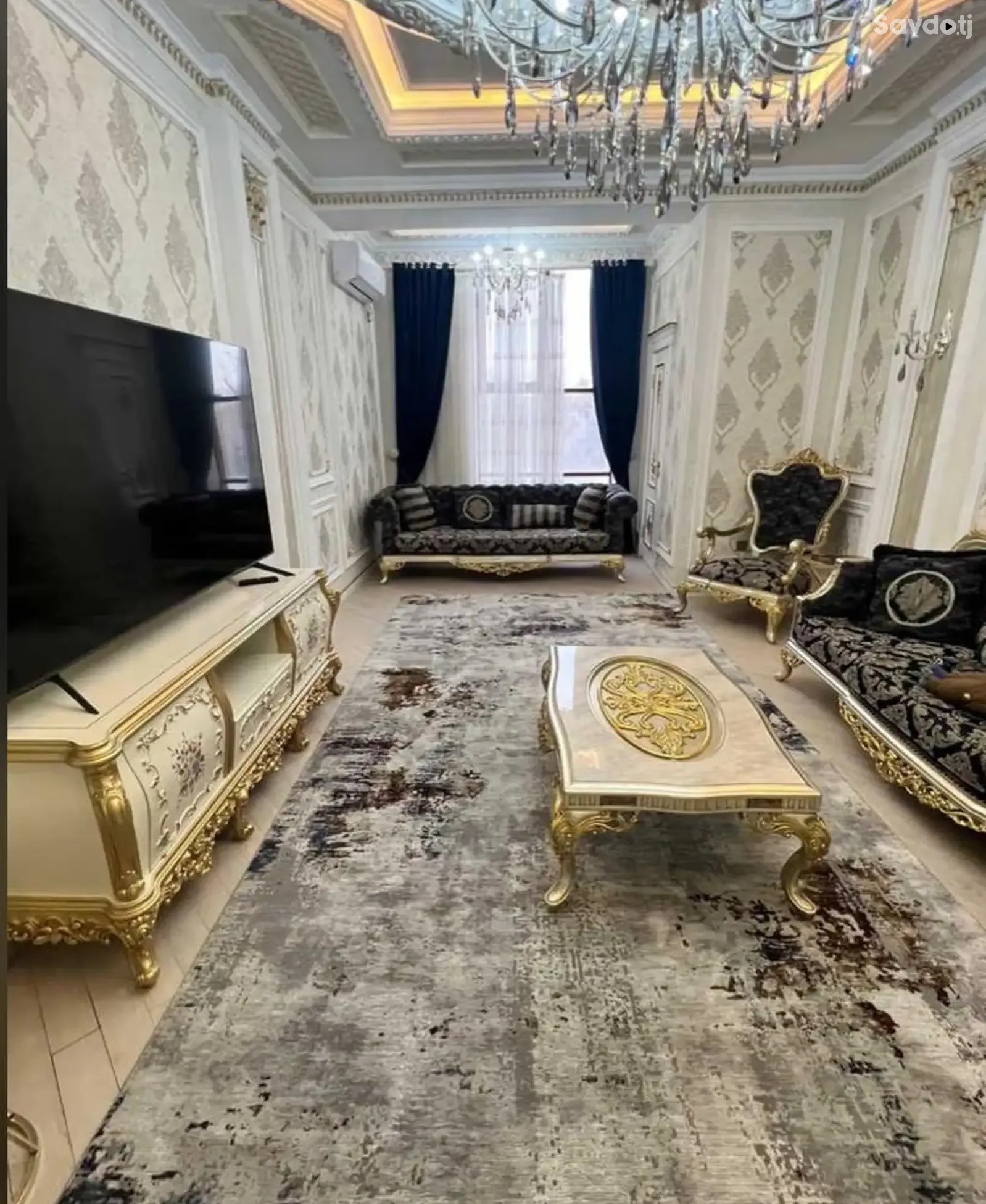 2-комн. квартира, 4 этаж, 95м², Сомони