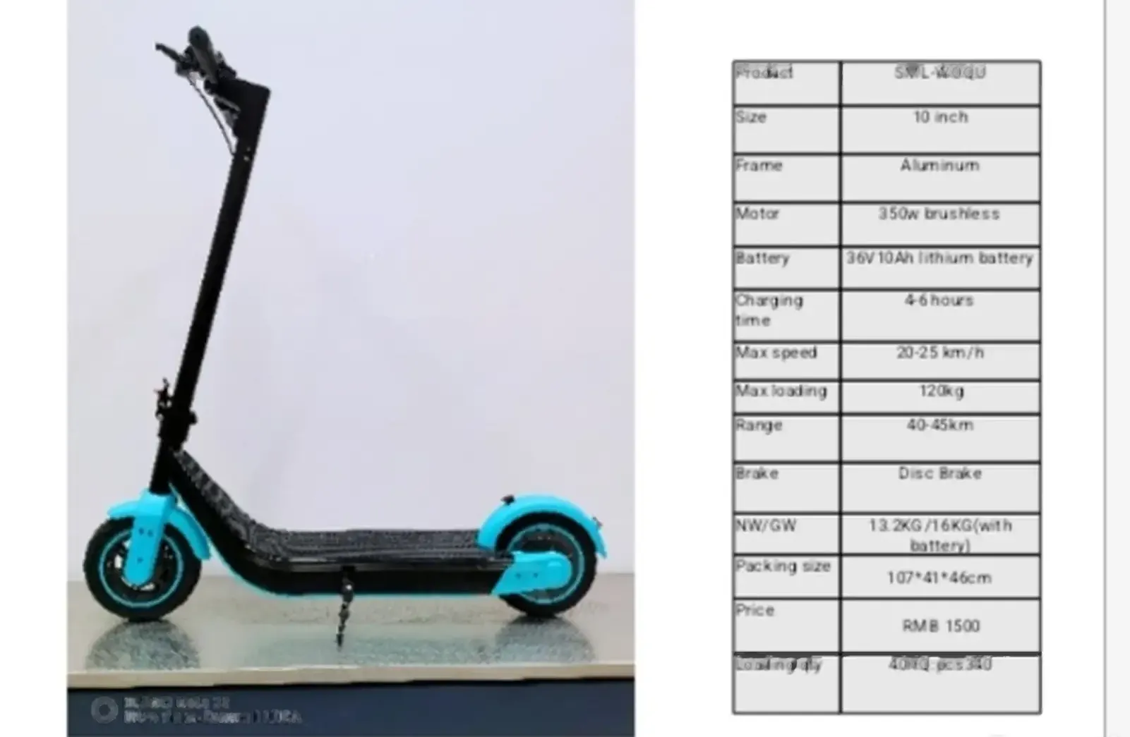 Электросамокат 35V15AM 400w