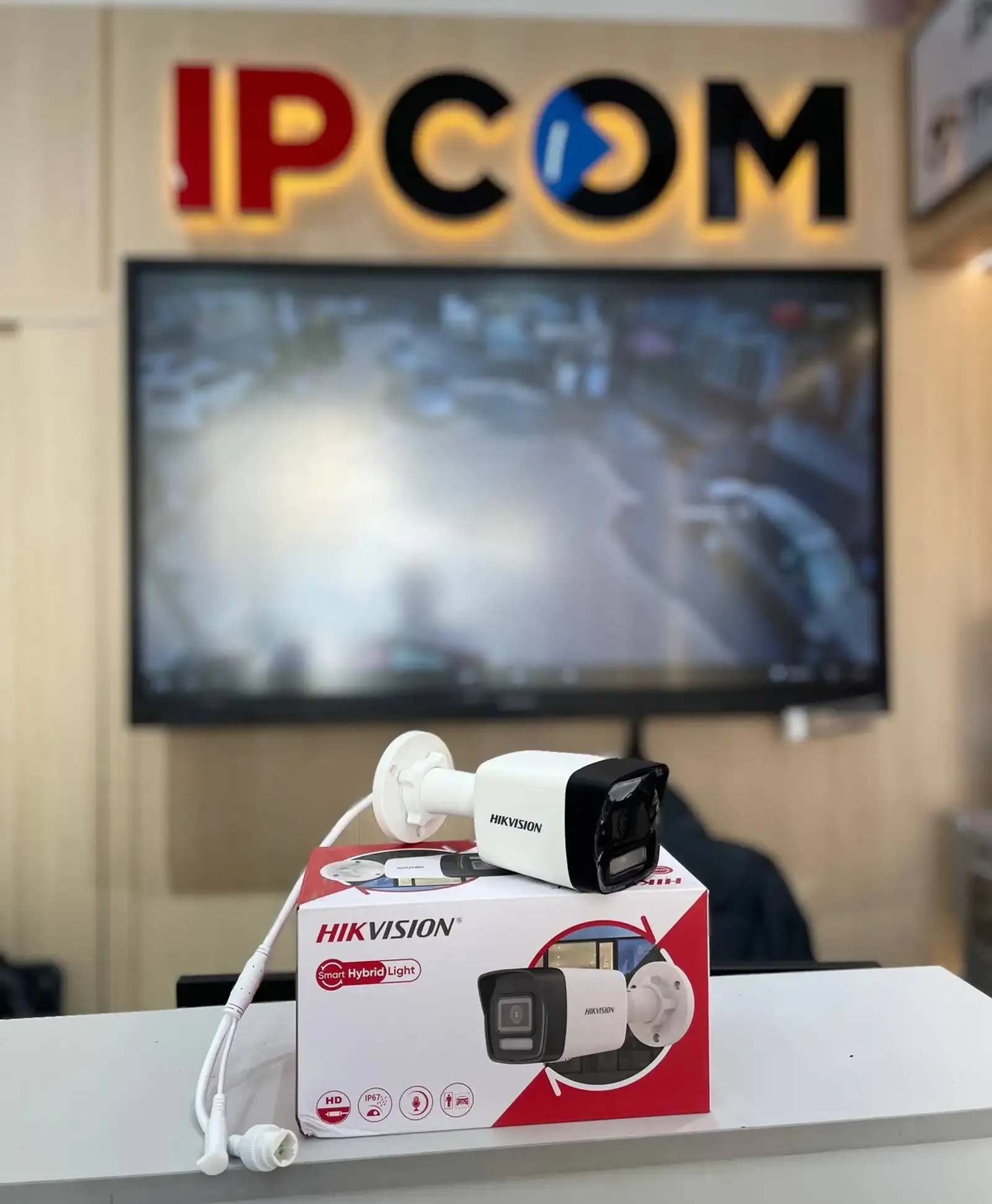Уличная IP камера Full HD с цветной ночной съёмкой Hikvision DS 2CD1023G2 LIU