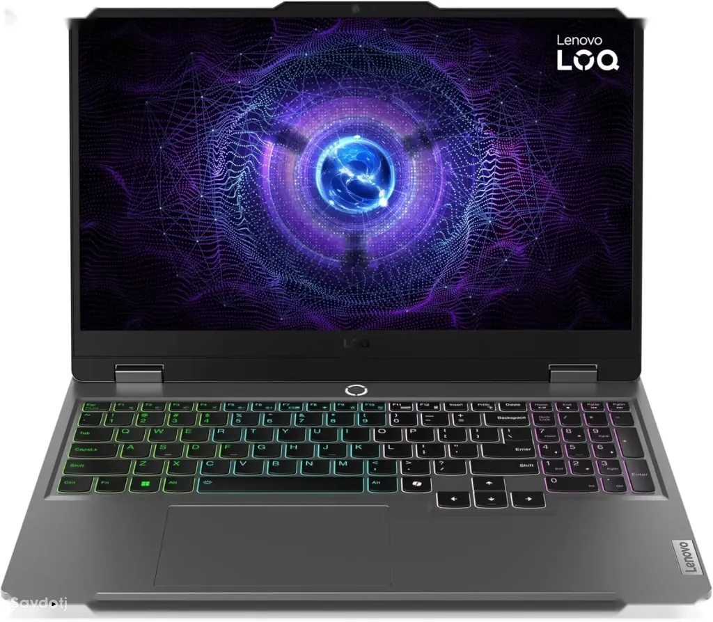 Игровой ноутбук, Lenovo LOQ 3 15, Core i5, 24ГБ, 512ГБ SSD, RTX 3050 WUXGA