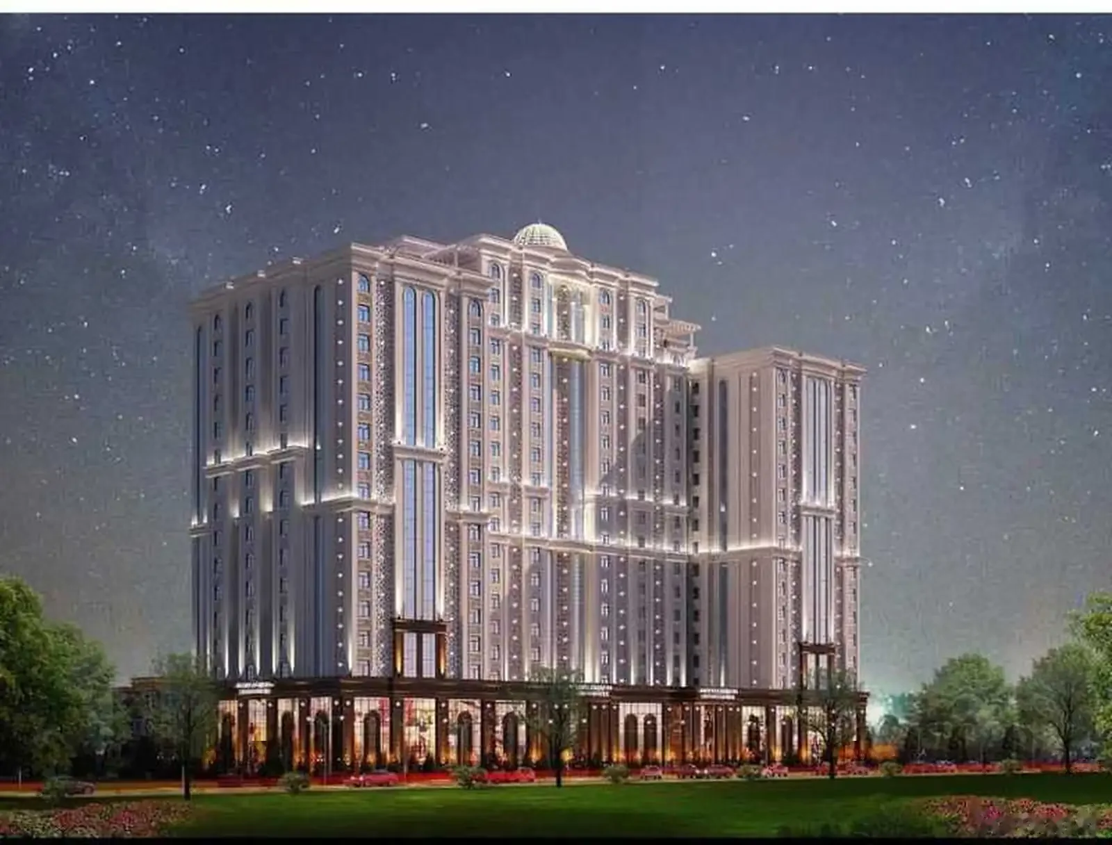 1-комн. квартира, 18 этаж, 54 м², Танк, Улица Академиков Раджабовых, Шохмансур — фото 4