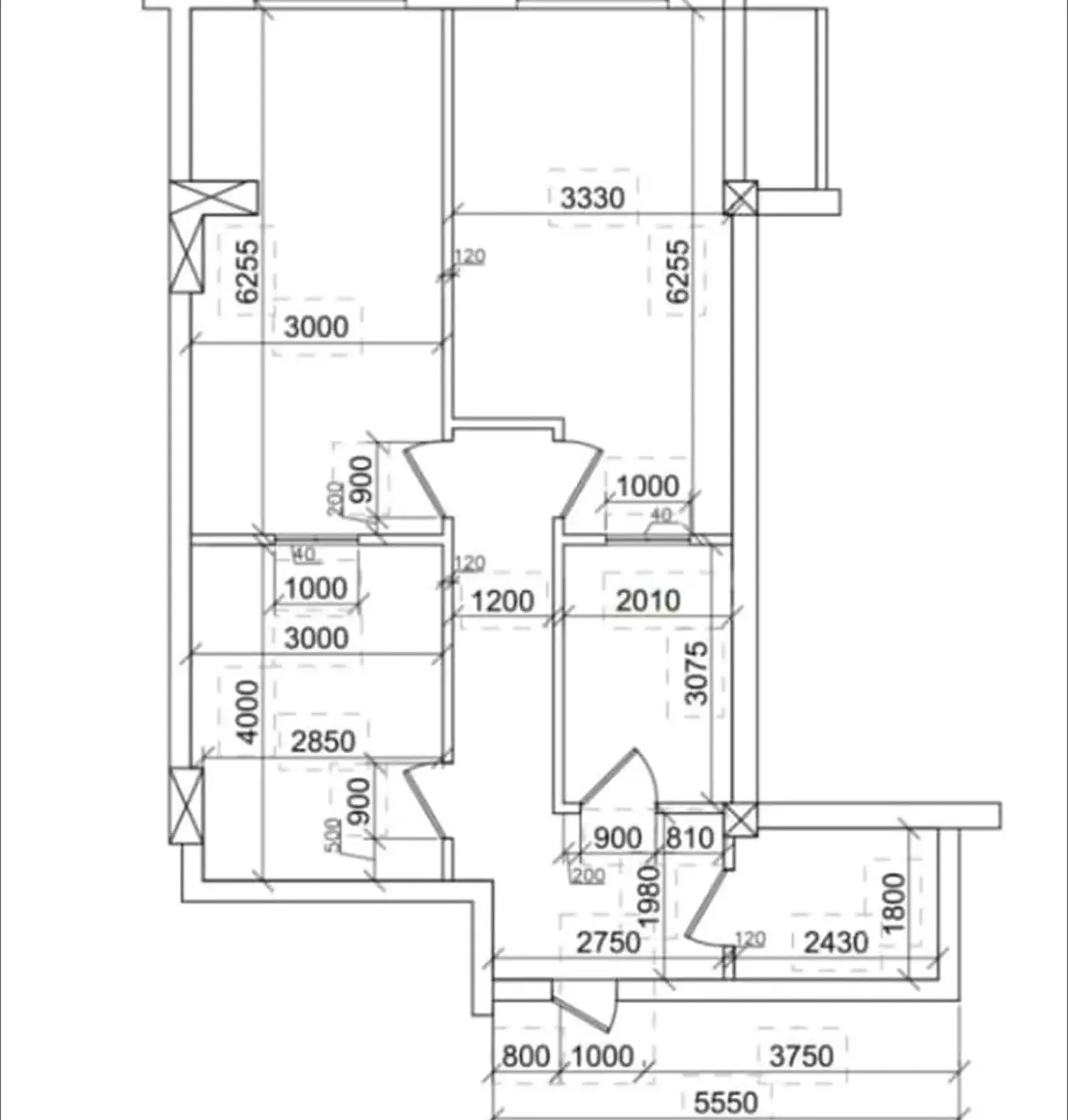 2-к квартира, 10 этаж, 72 м², Молодёжный, напротив бывшего казино «Саидшо»