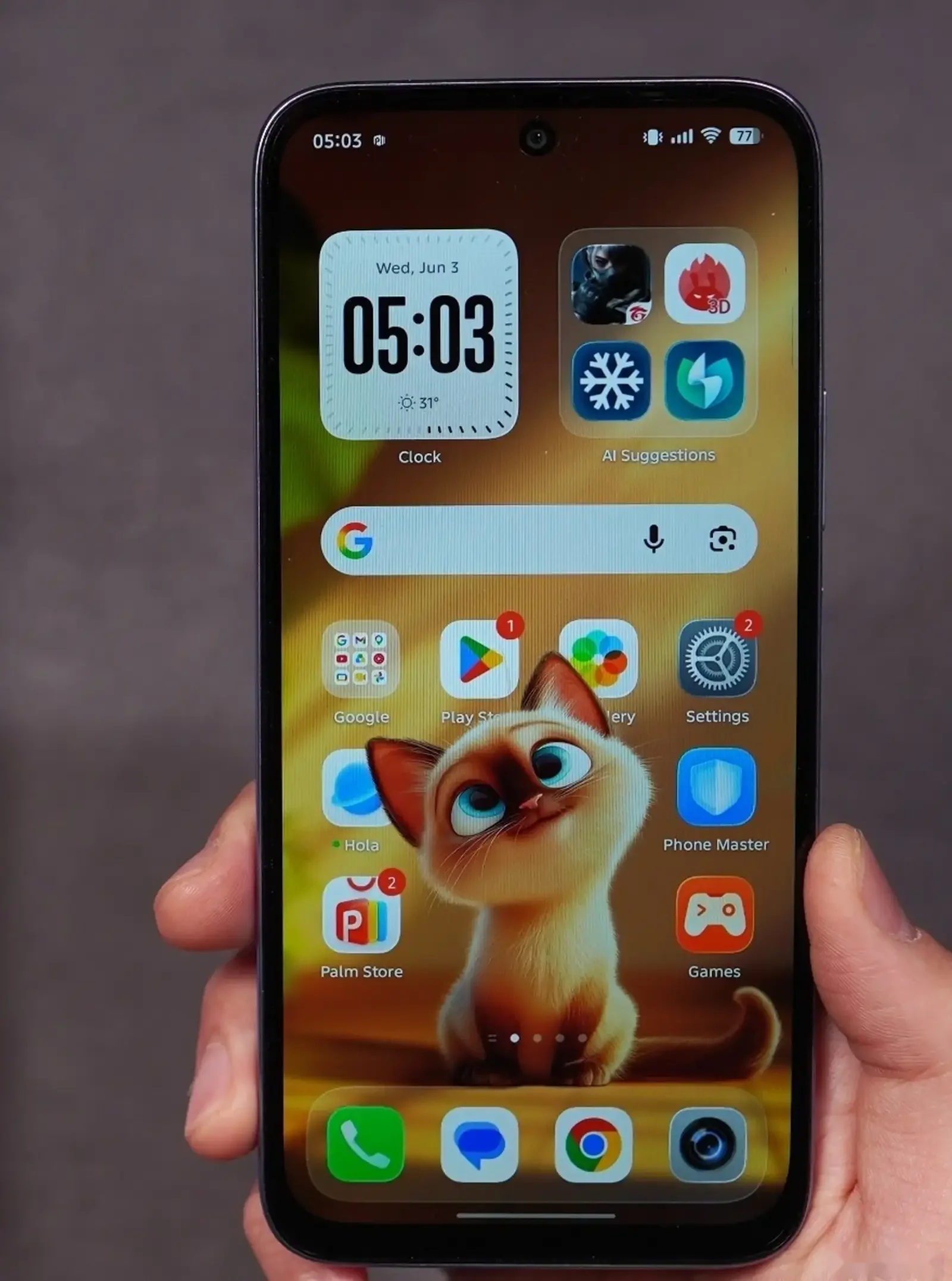 Infinix Hot 70 8/128Gb black 6000Мач — фото 5