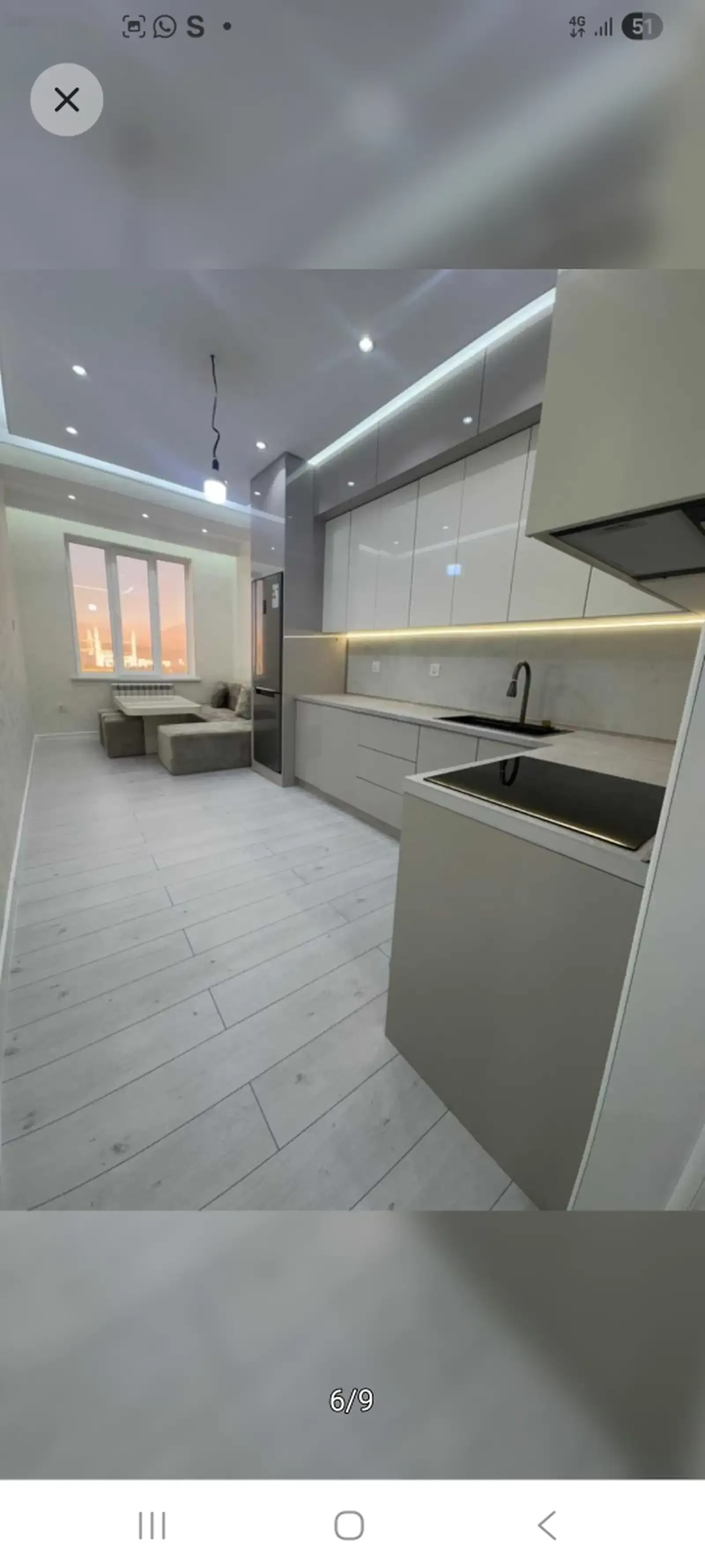 2-к квартира, 15 этаж, 75 м², караболо