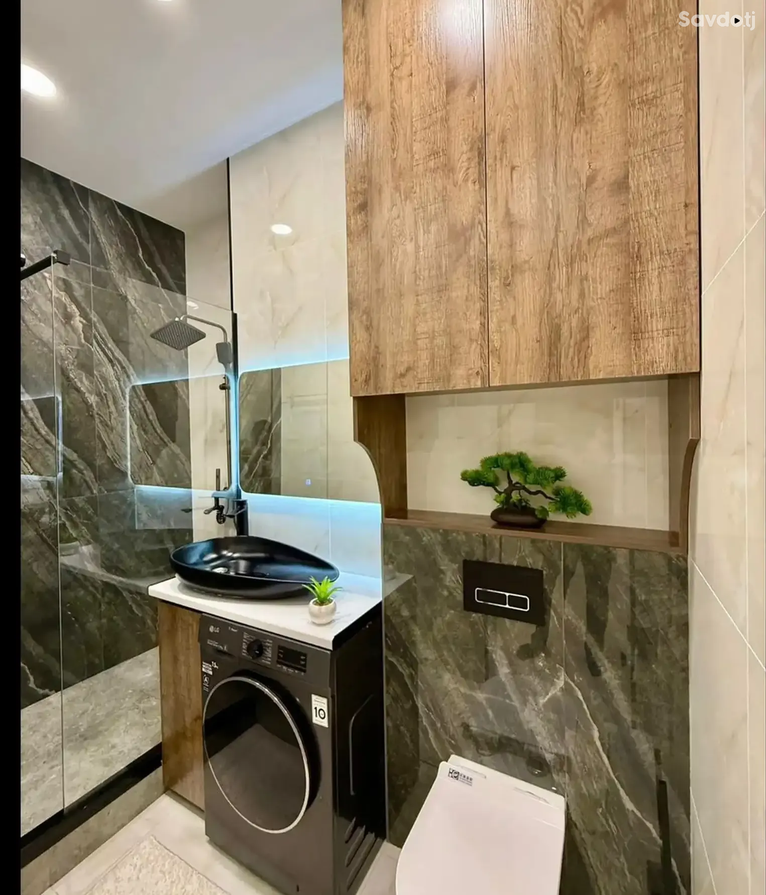 2-комн. квартира, 11 этаж, 70м², Сомони