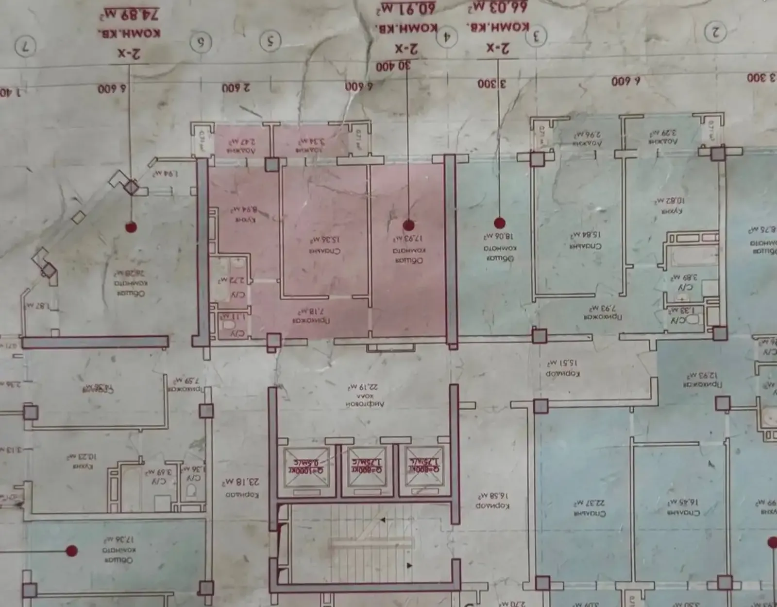 2-комн. квартира, 14 этаж, 61 м², Пайкари голубой экран
