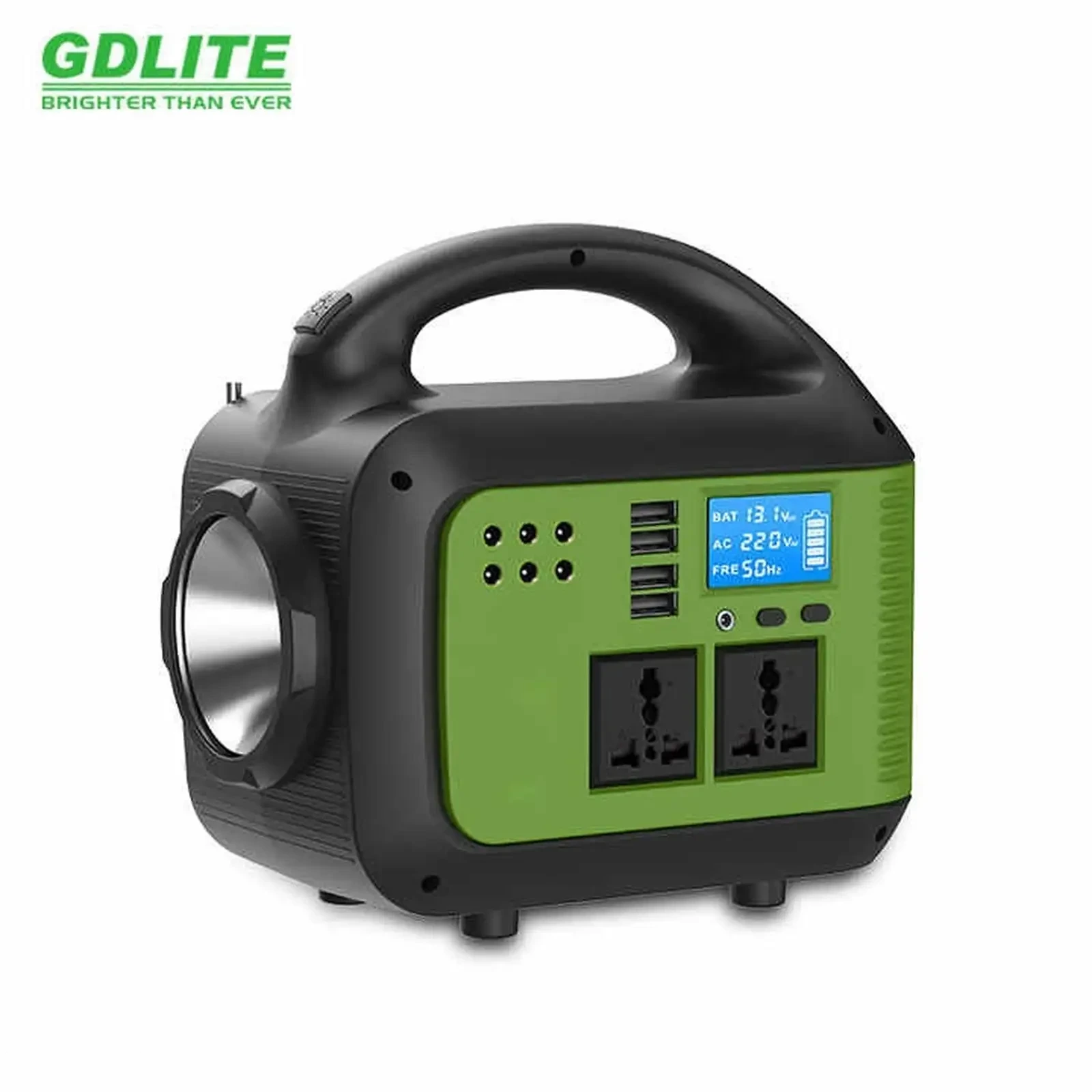 GD9001Portable перезаряжаемый комплект освещения для кемпинга, домашние системы
