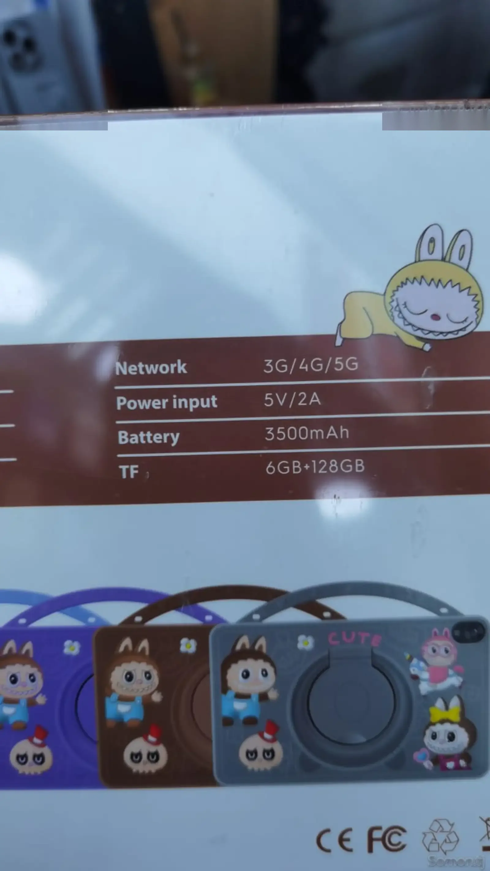 Планшет Детский 128gb blue