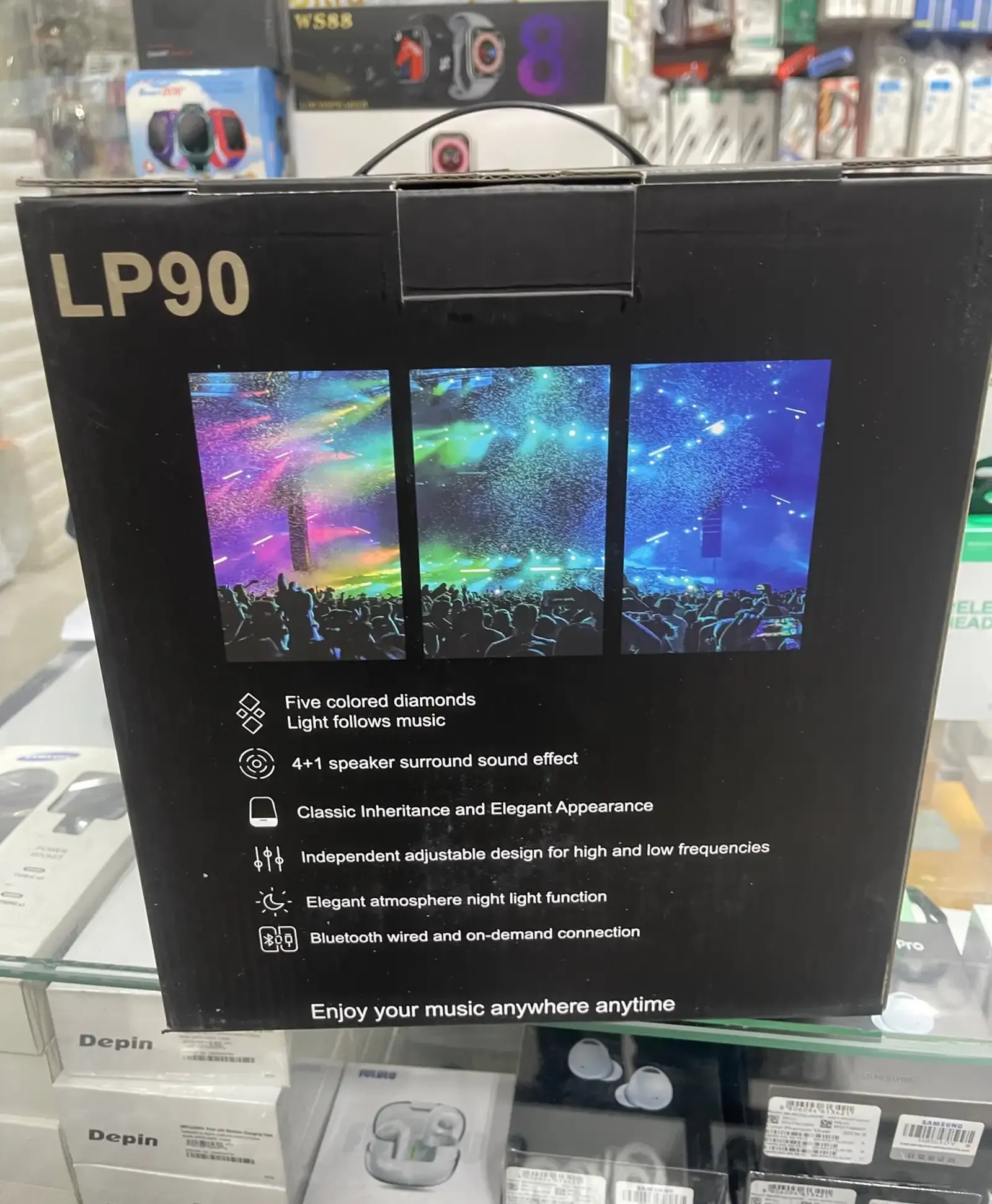 Колонка Bluetooth-колонка LP90 Huaqiang Beiliuli 4