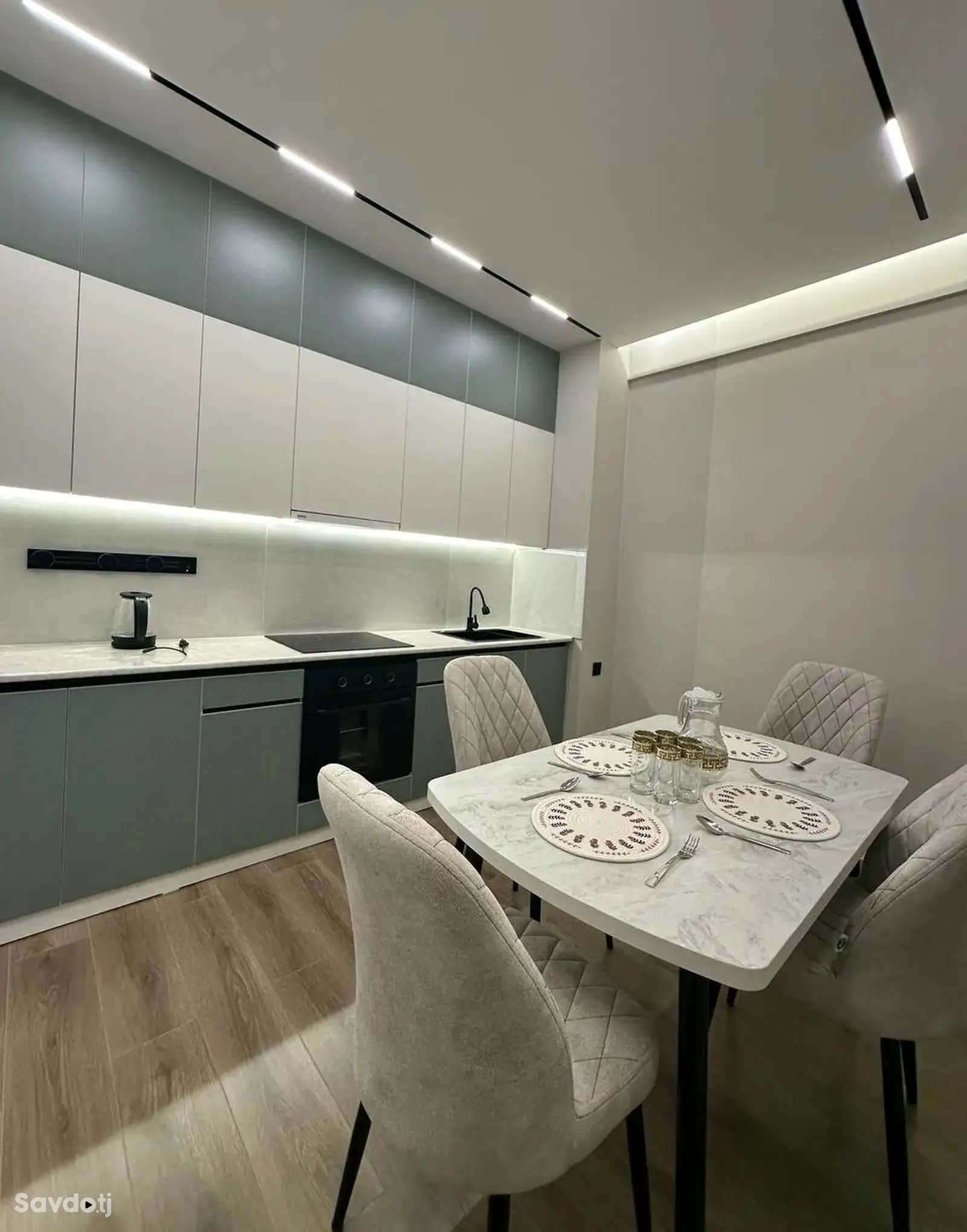 2-комн. квартира, 4 этаж, 72 м², Сино, 33 мкр, пушти Литсей У. Хаём