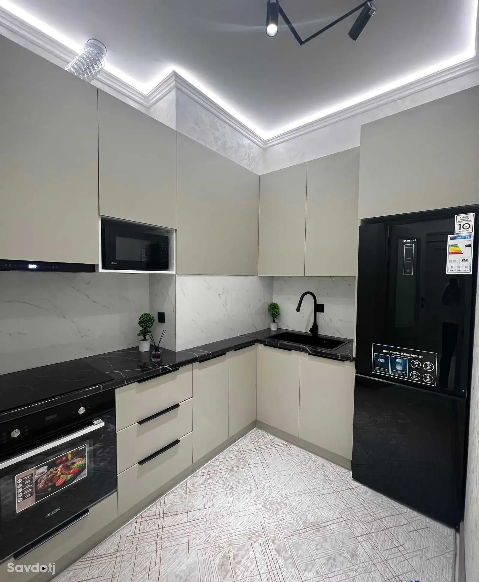 3-комн. квартира, 8 этаж, 76 м², Сино