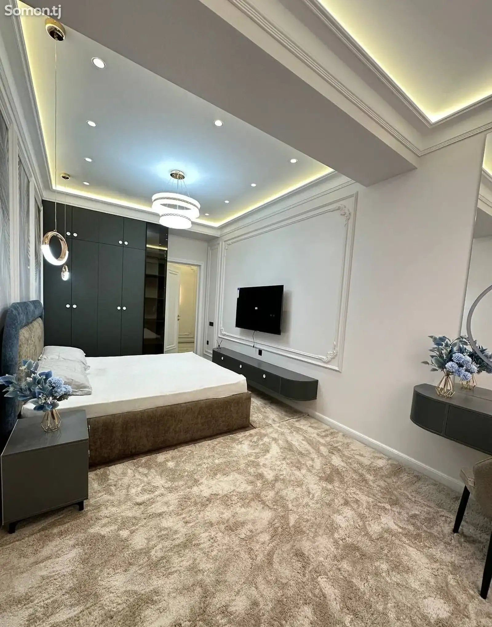 2-комн. квартира, 7 этаж, 84 м², Исмоили Сомони Славянский