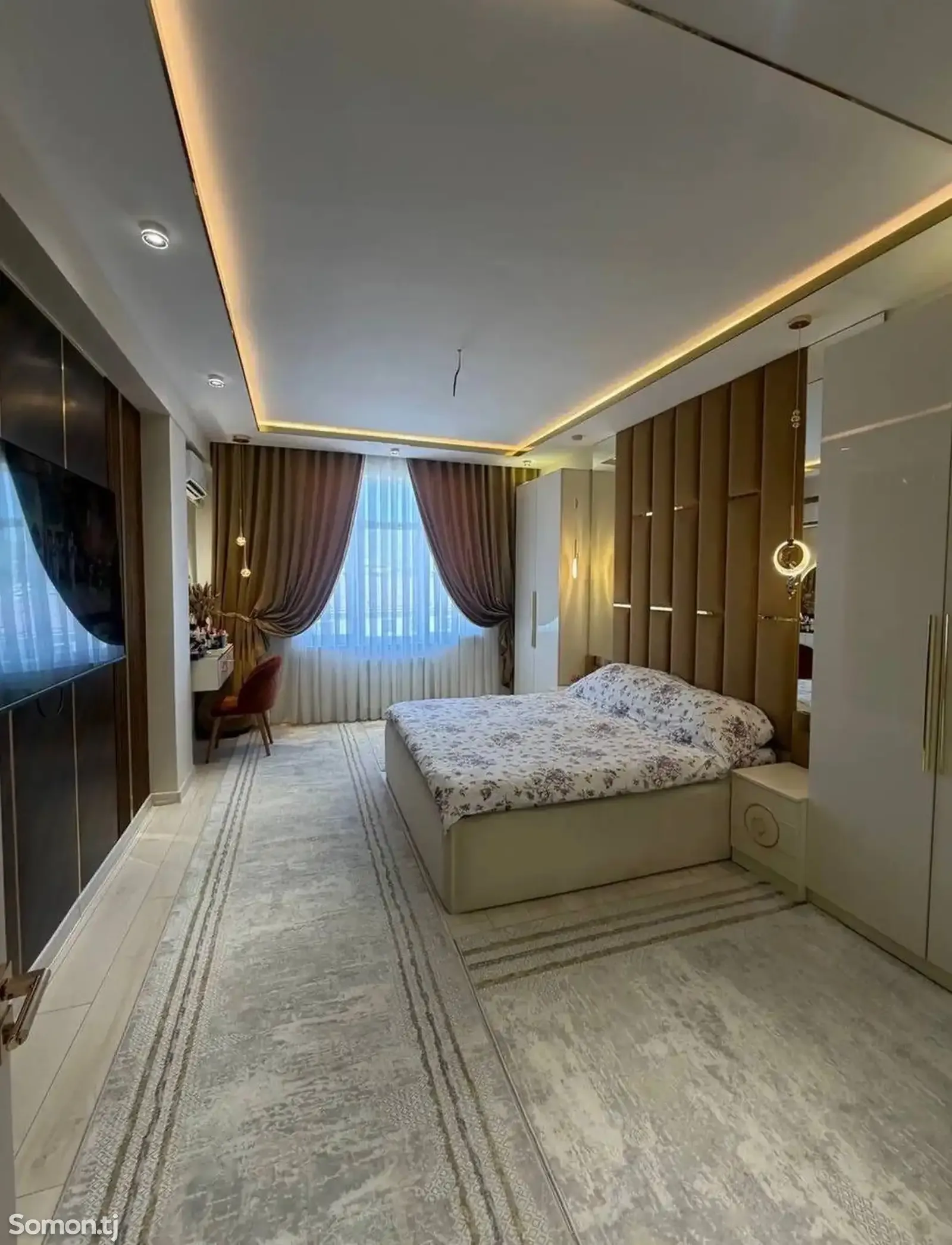 3-комн. квартира, 7 этаж, 117 м², И. Сомони
