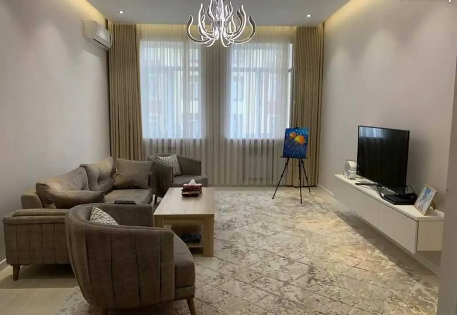2-к квартира, 9 этаж, 78 м², Гранд Отель