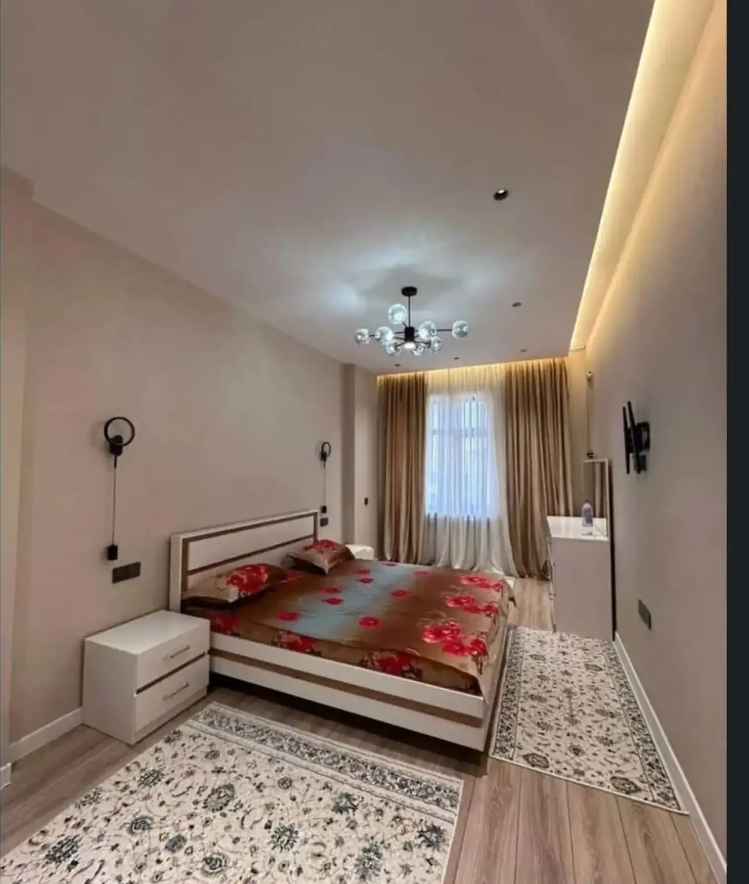 2-комн. квартира, 16 этаж, 90м², Шохмансур