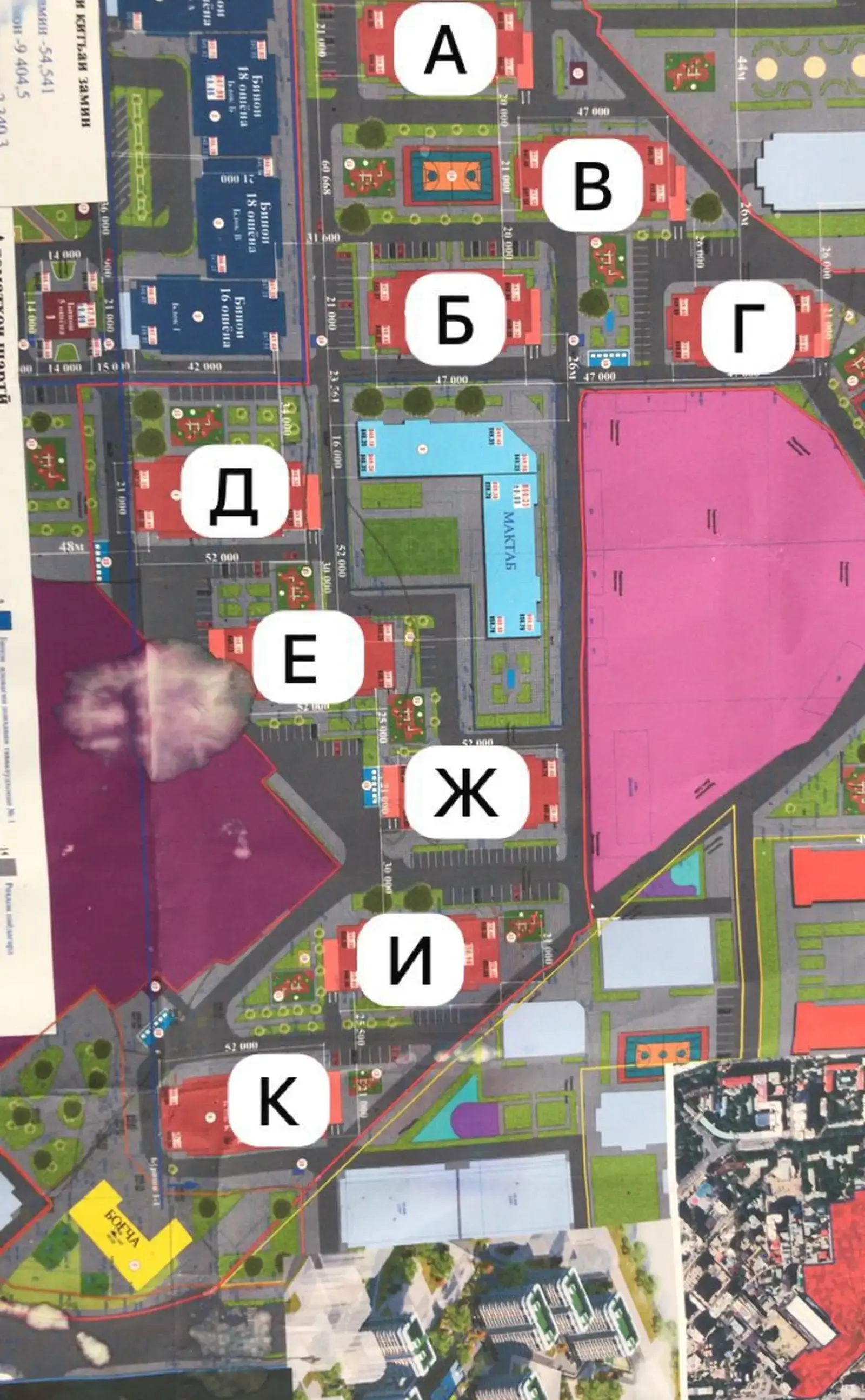 2-комн. квартира, 13 этаж, 63 м², Ашан, Кафе Бодом
