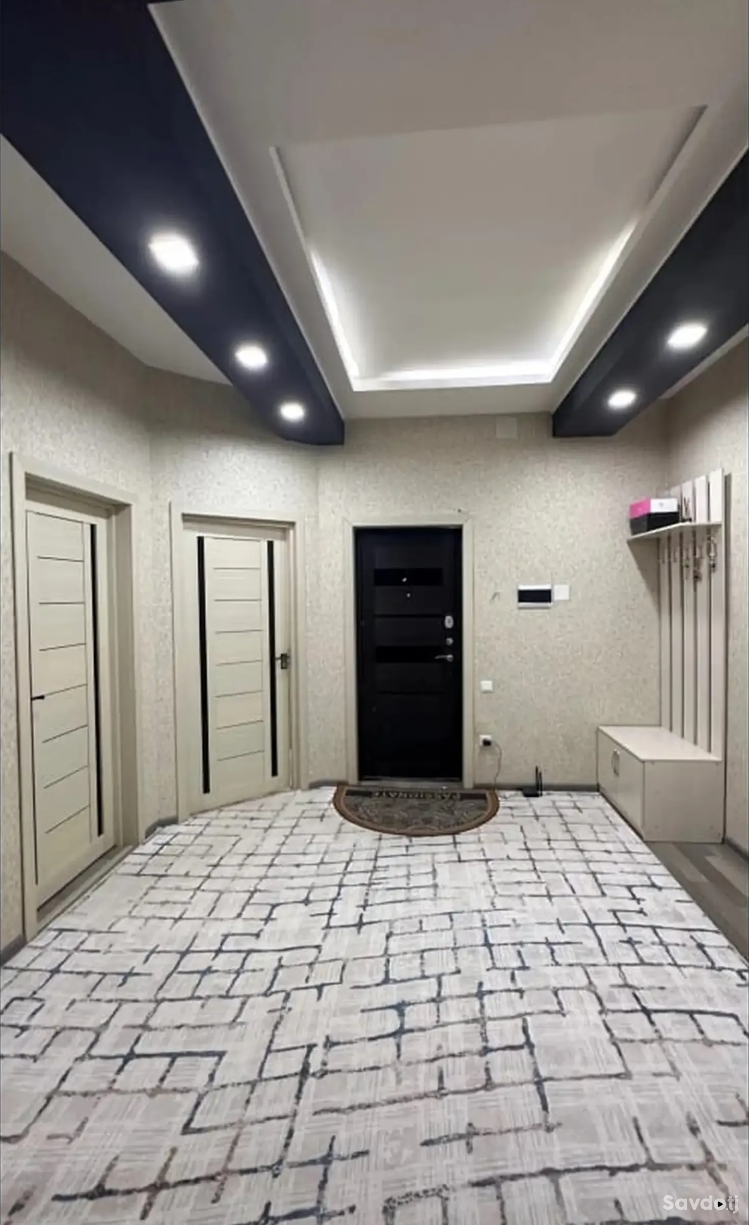 2-комн. квартира, 13 этаж, 70м², Сомони