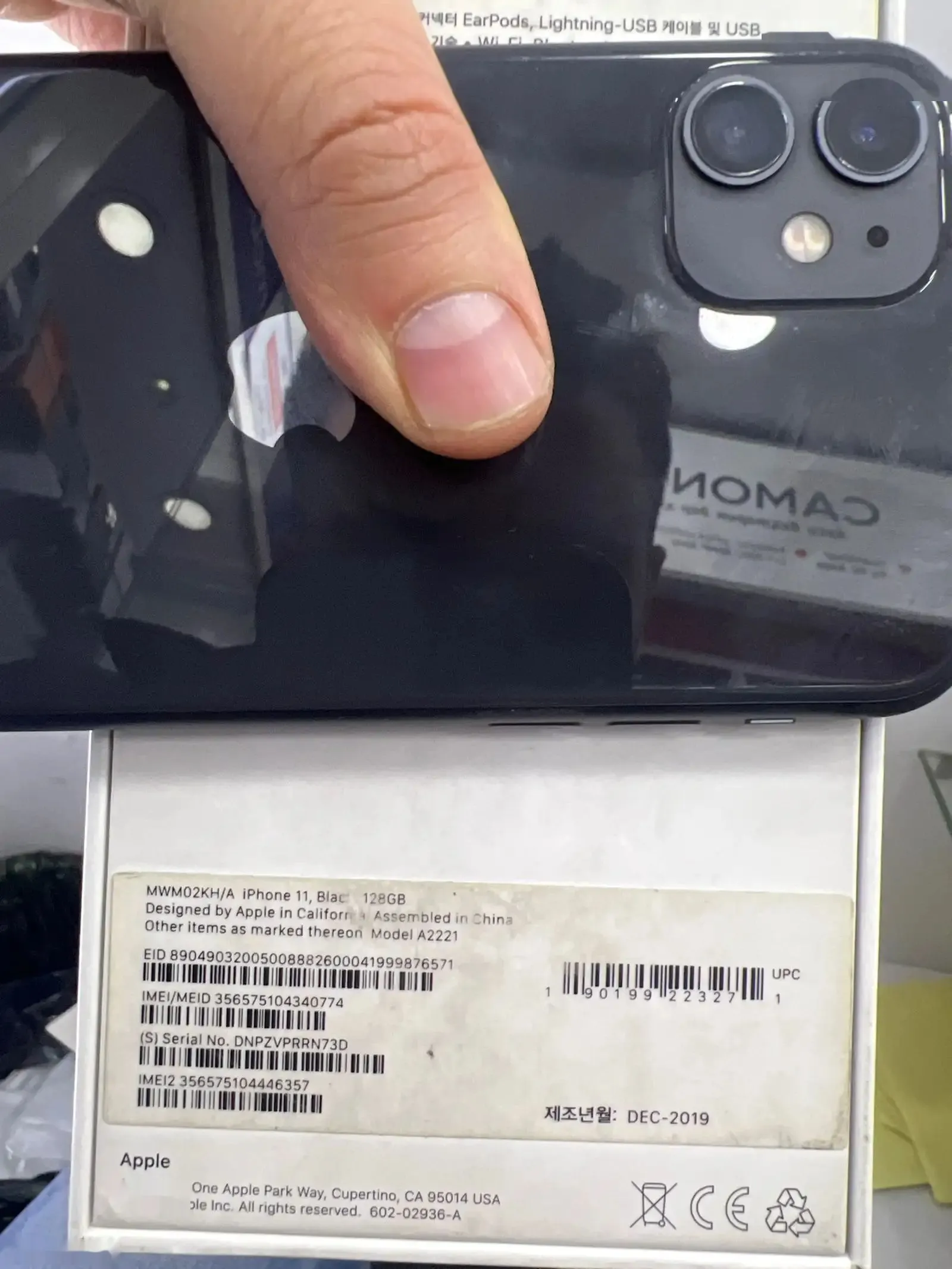 Apple iPhone 11, 128 gb, Black