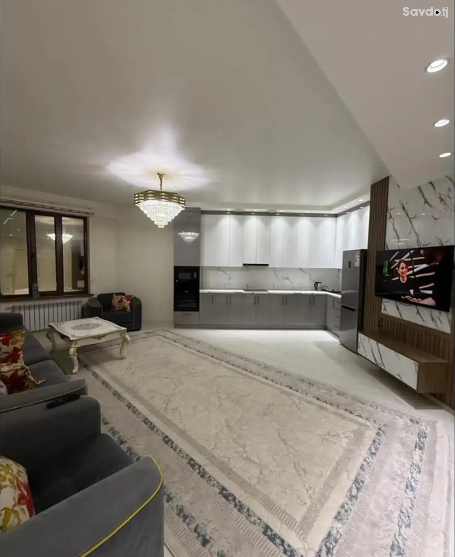 2-комн. квартира, 8 этаж, 84м², Сомони