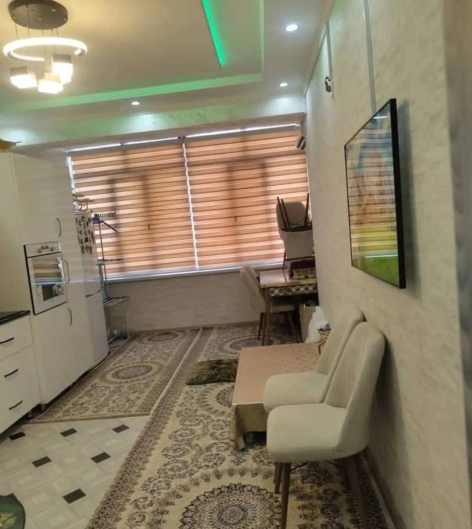 1-комн. квартира, 14 этаж, 54 м², Зарнисор