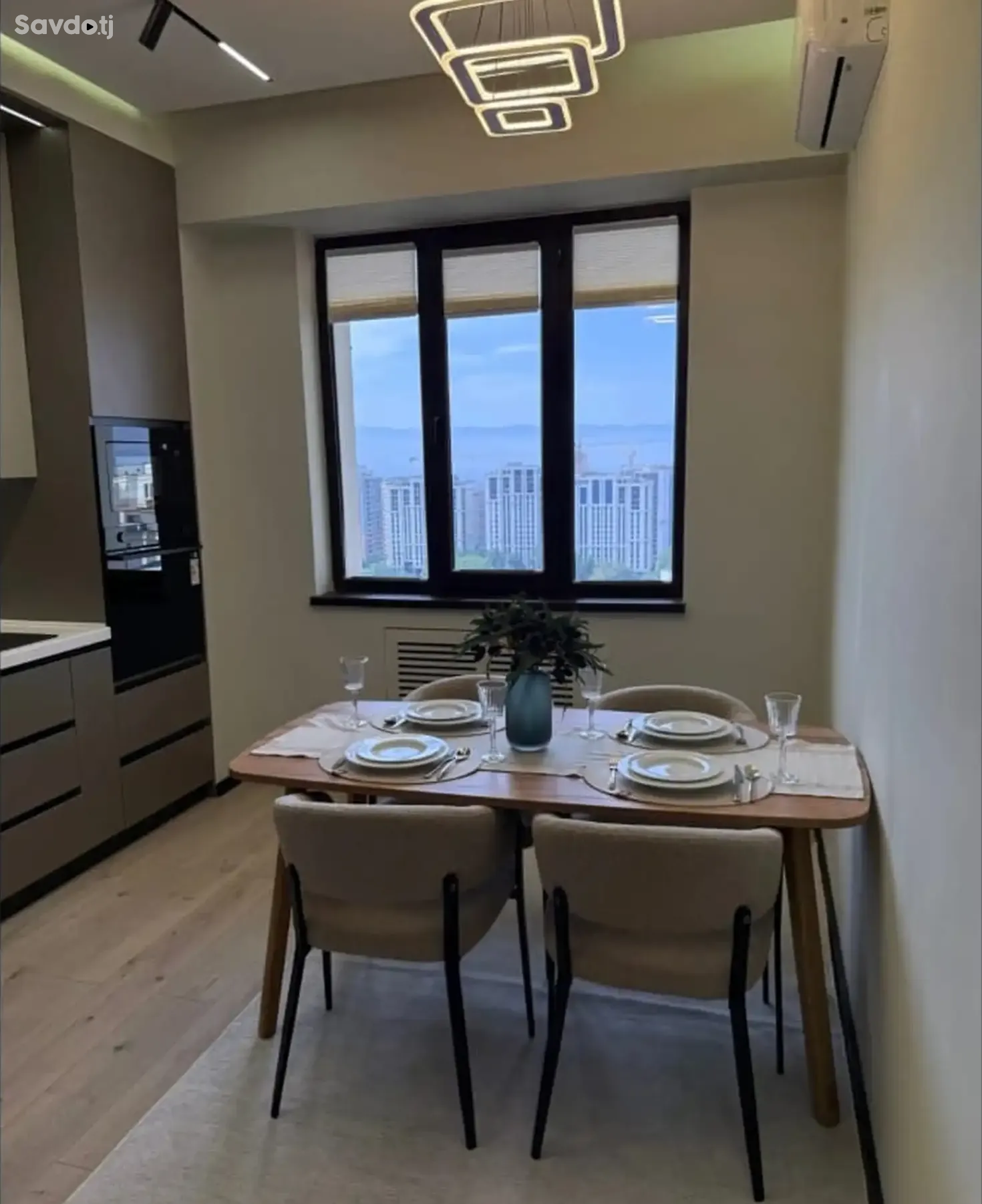 2-комн. квартира, 18 этаж, 54м², Сомони