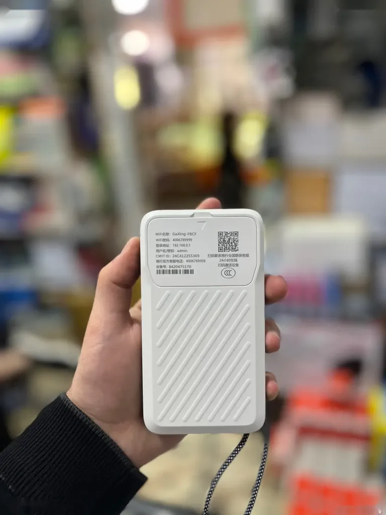 4G Wi-Fi роутер Gexing с аккумулятором